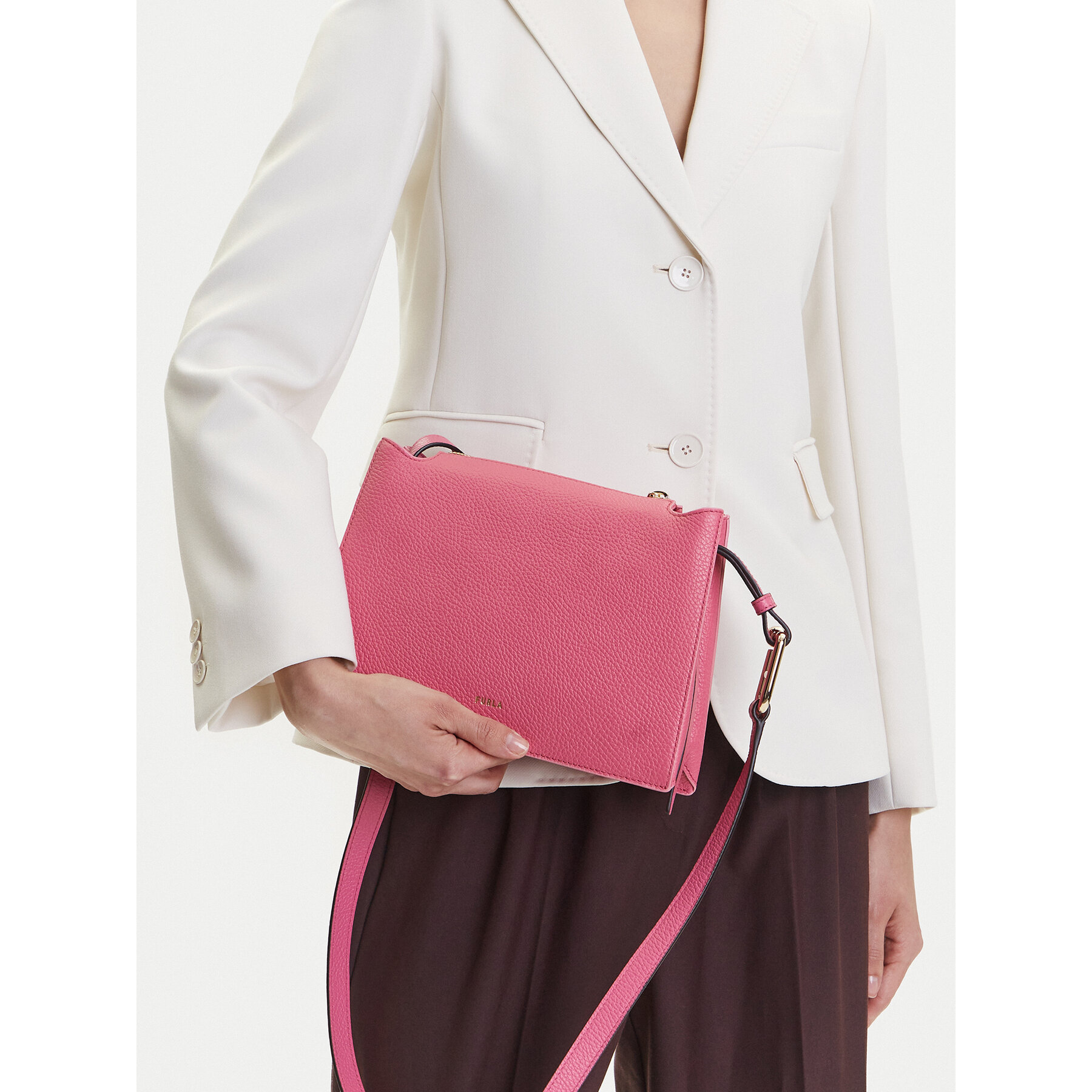 Geantă Furla Nuvola S WB01275 HSF000 CN 4130S Roz