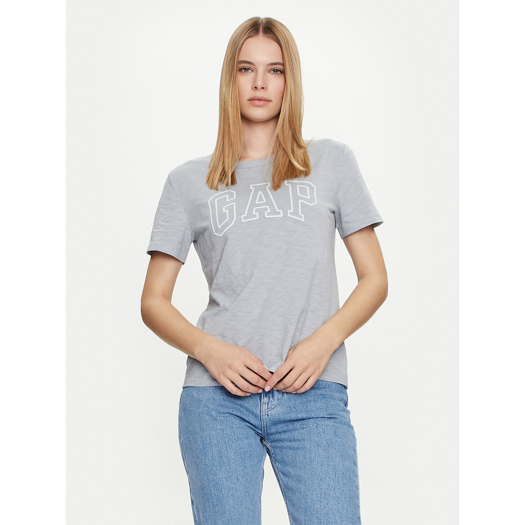 Gap T-shirt 871344-00 Grigio Regular Fit