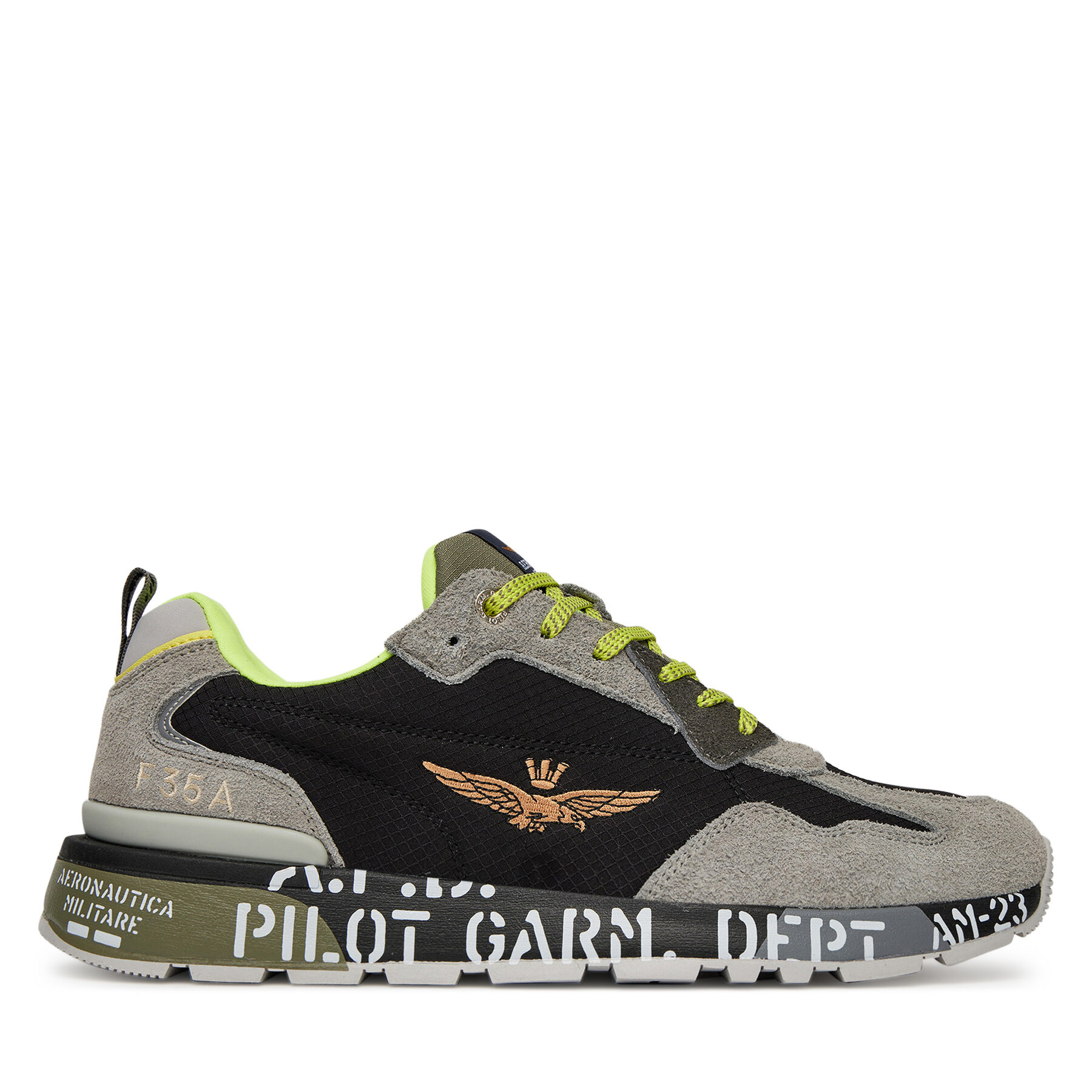 Sneakersy Aeronautica Militare 251SC276CT3546 Sivá