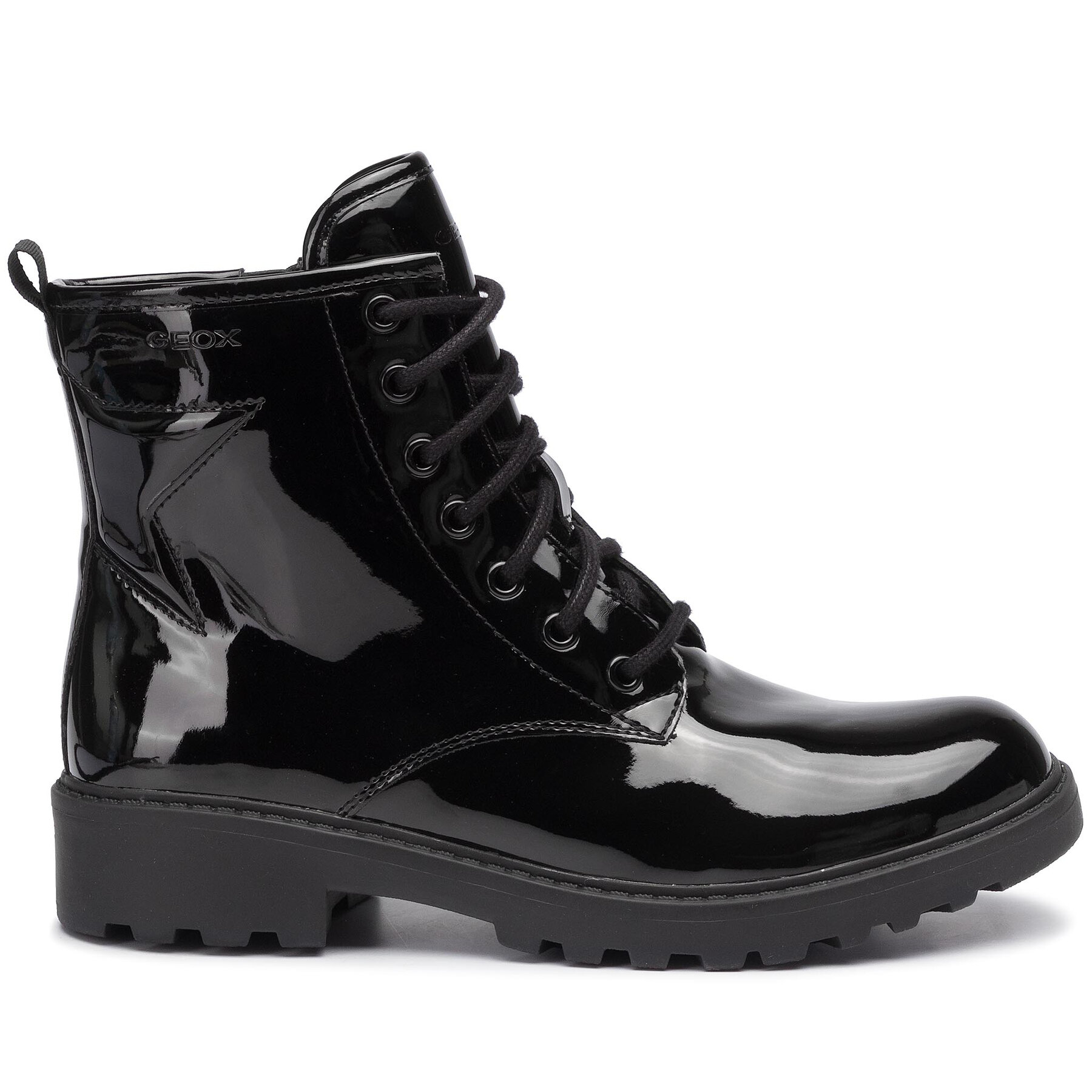 Outdoorová obuv Geox J Casey G. G J9420G 000HH C9999 D Čierna