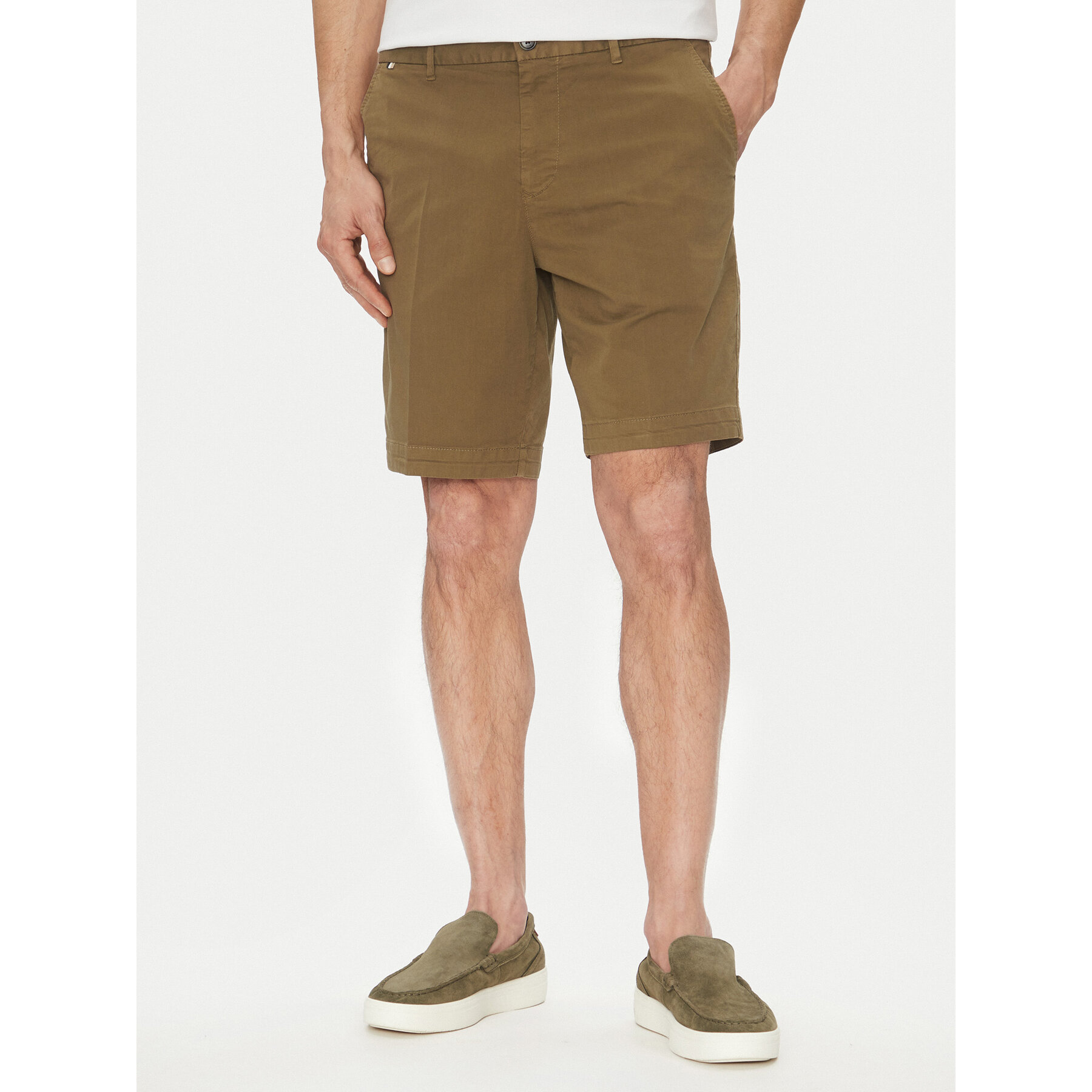 BOSS Stoffshorts H-Slice 50540743 Grün Regular Fit