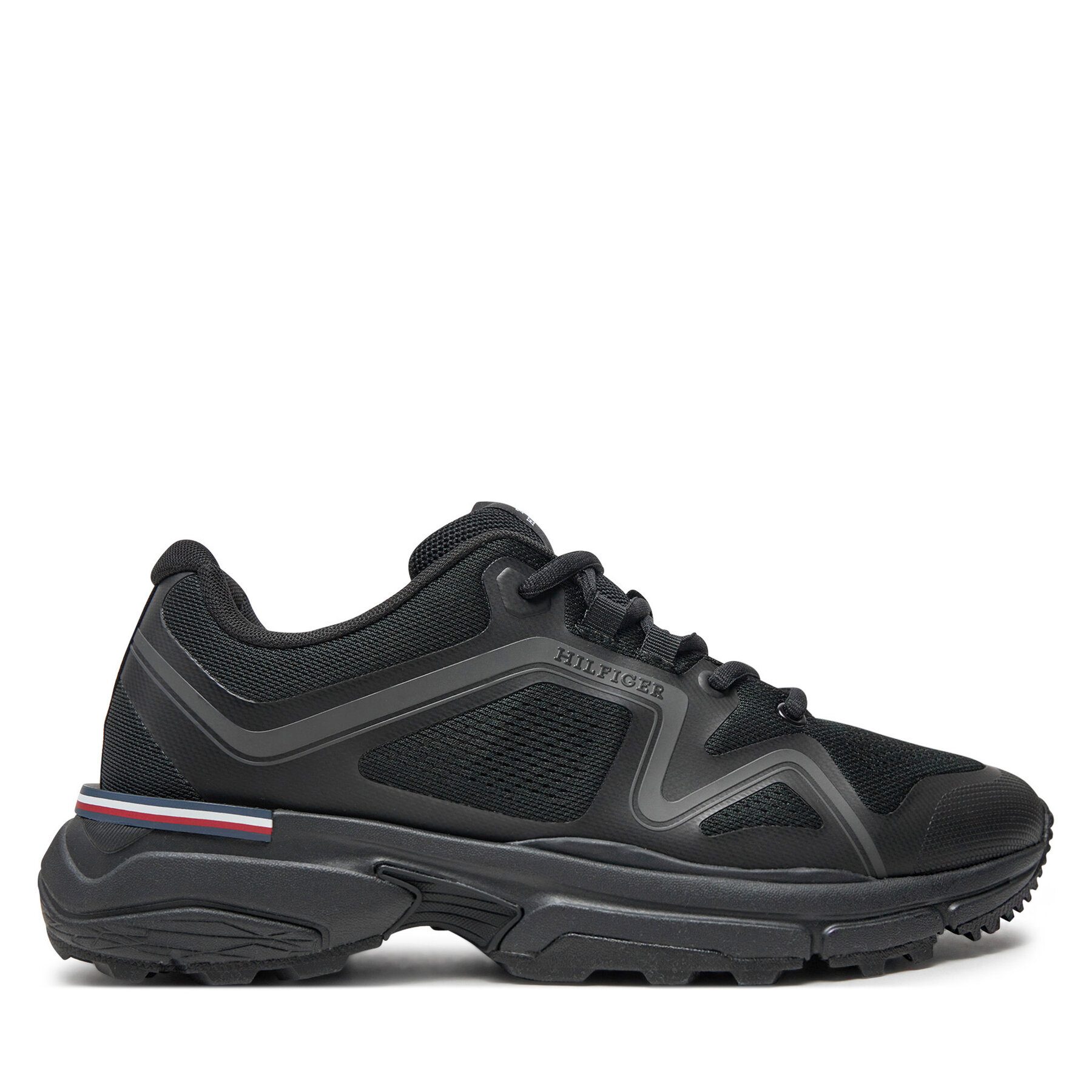 Sneakers Tommy Hilfiger M Runner Tech Knit FM0FM05109 Svart