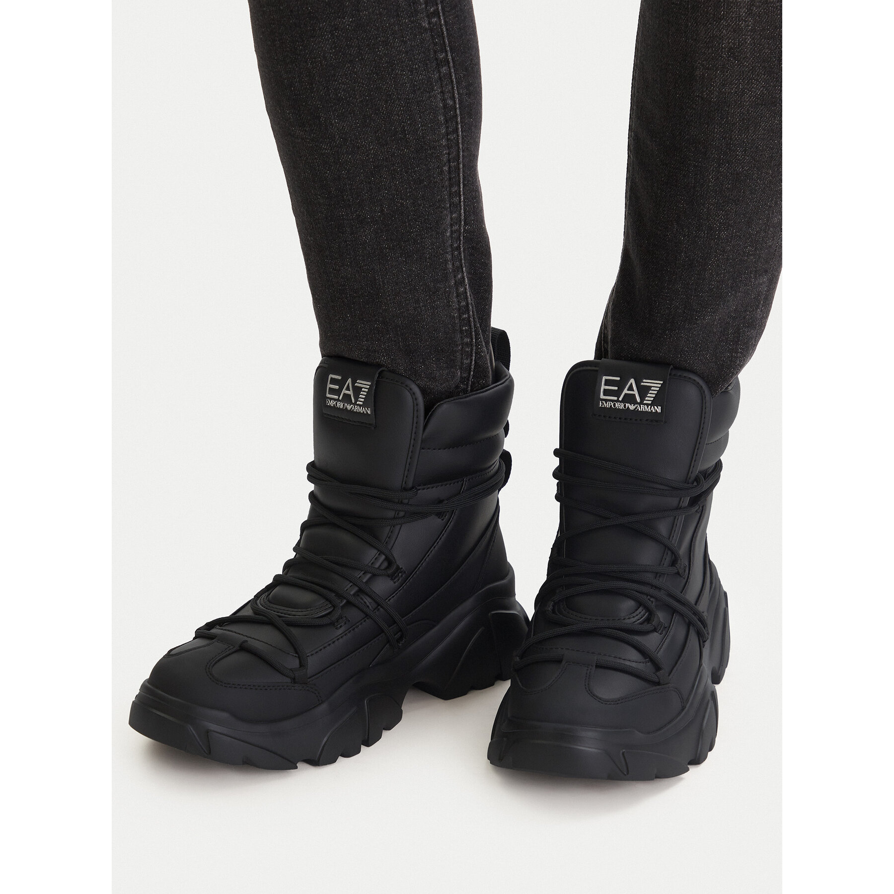 Ghete EA7 Emporio Armani 7X000335 AF18611 MC061 Negru