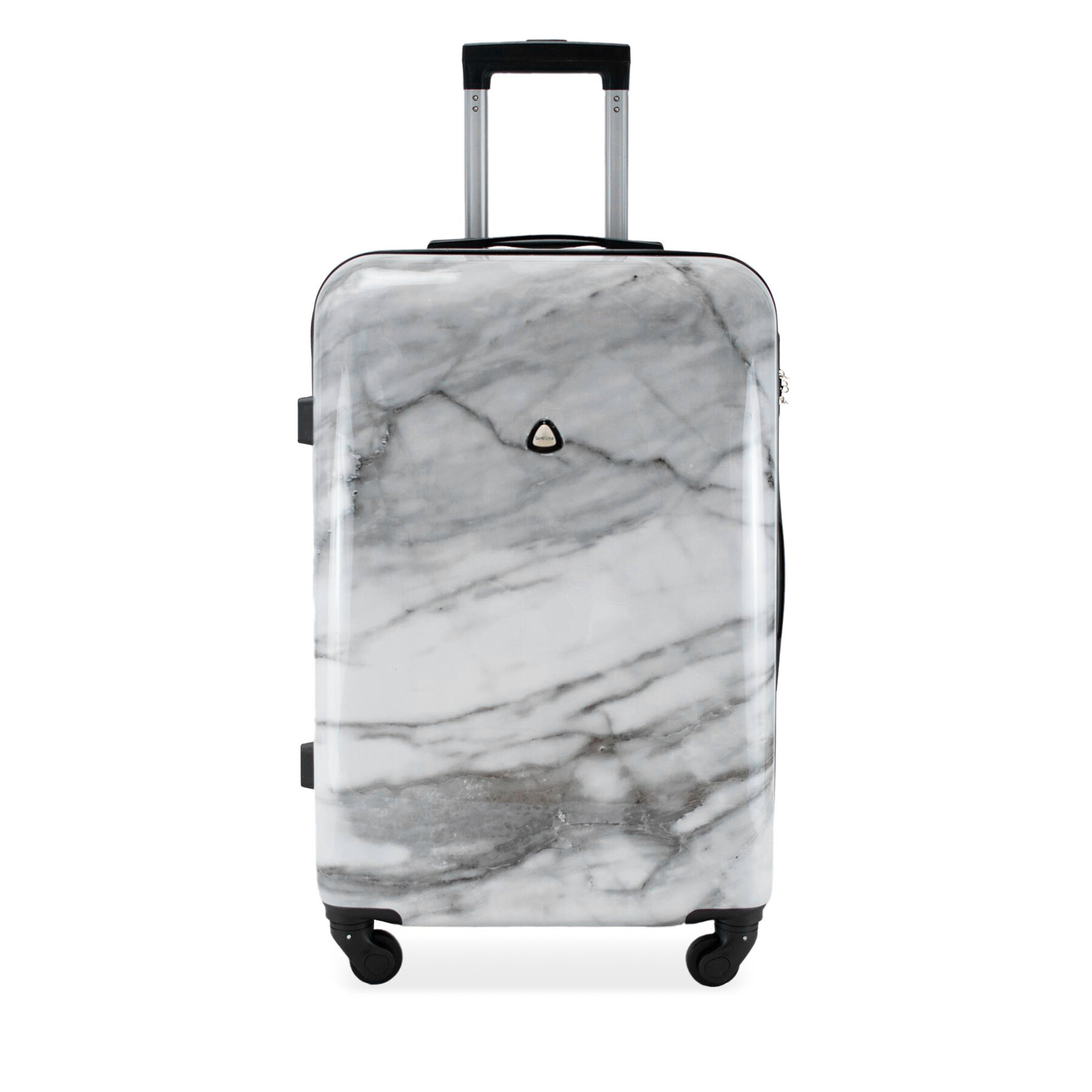 Maleta mediana Semi Line T5731-2 Gris