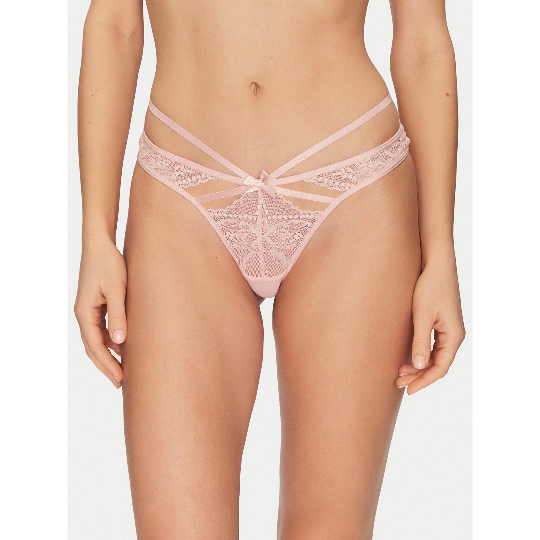 Hunkemöller Set di perizomi 301423 Rosa