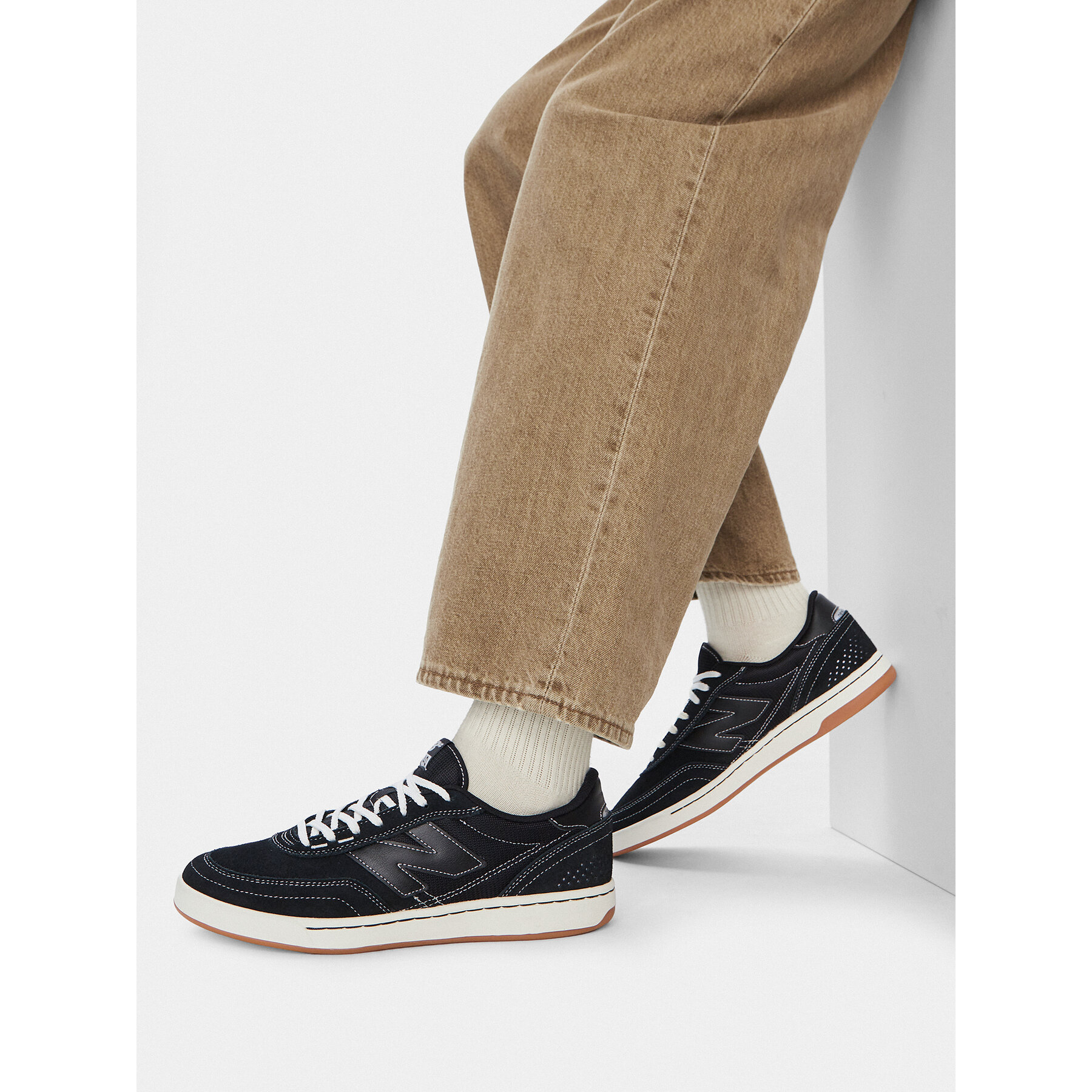 Сникърси New Balance Numeric 440v2 UN440BCO Черен