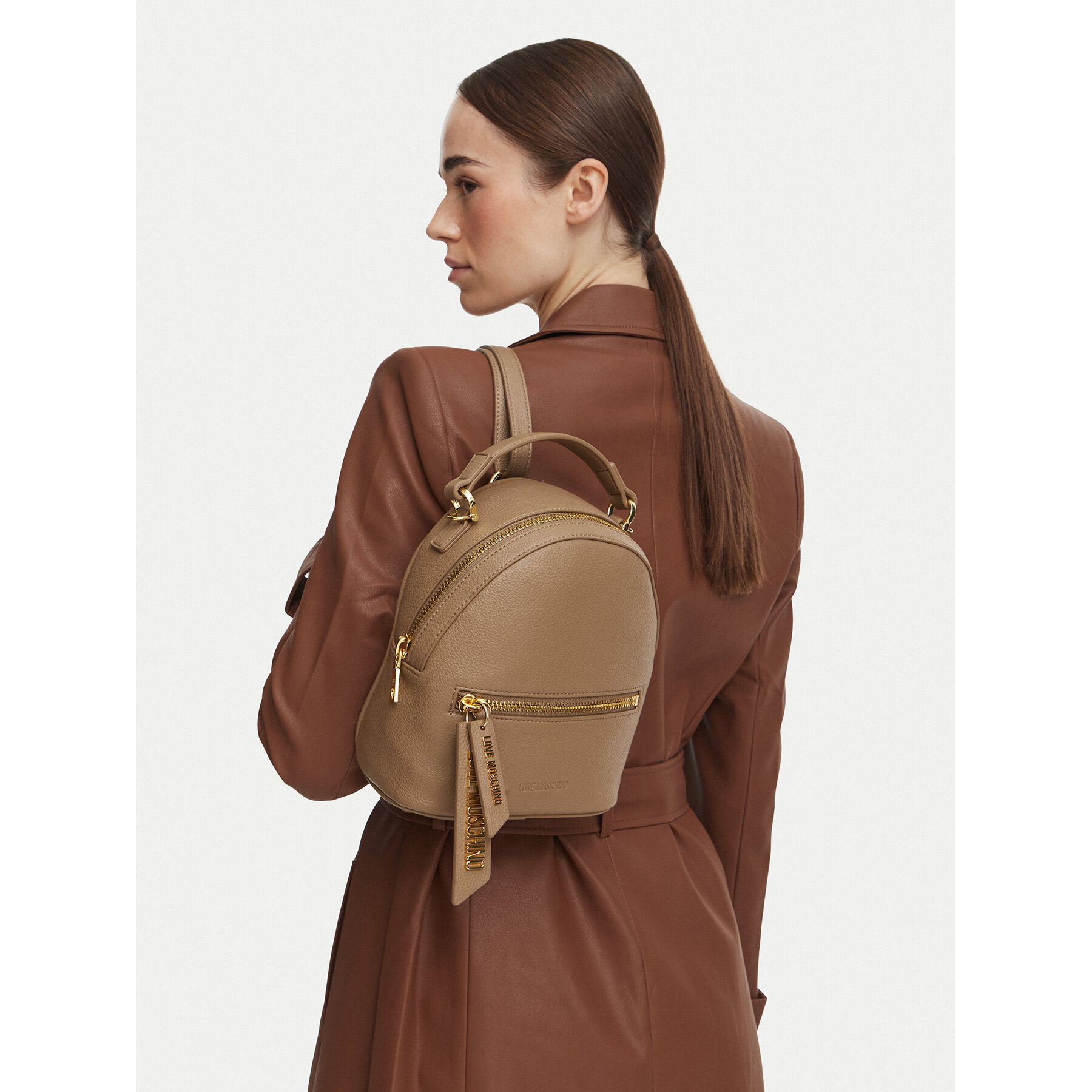 Ruksak LOVE MOSCHINO JC4229PP0PKG0105 Bež