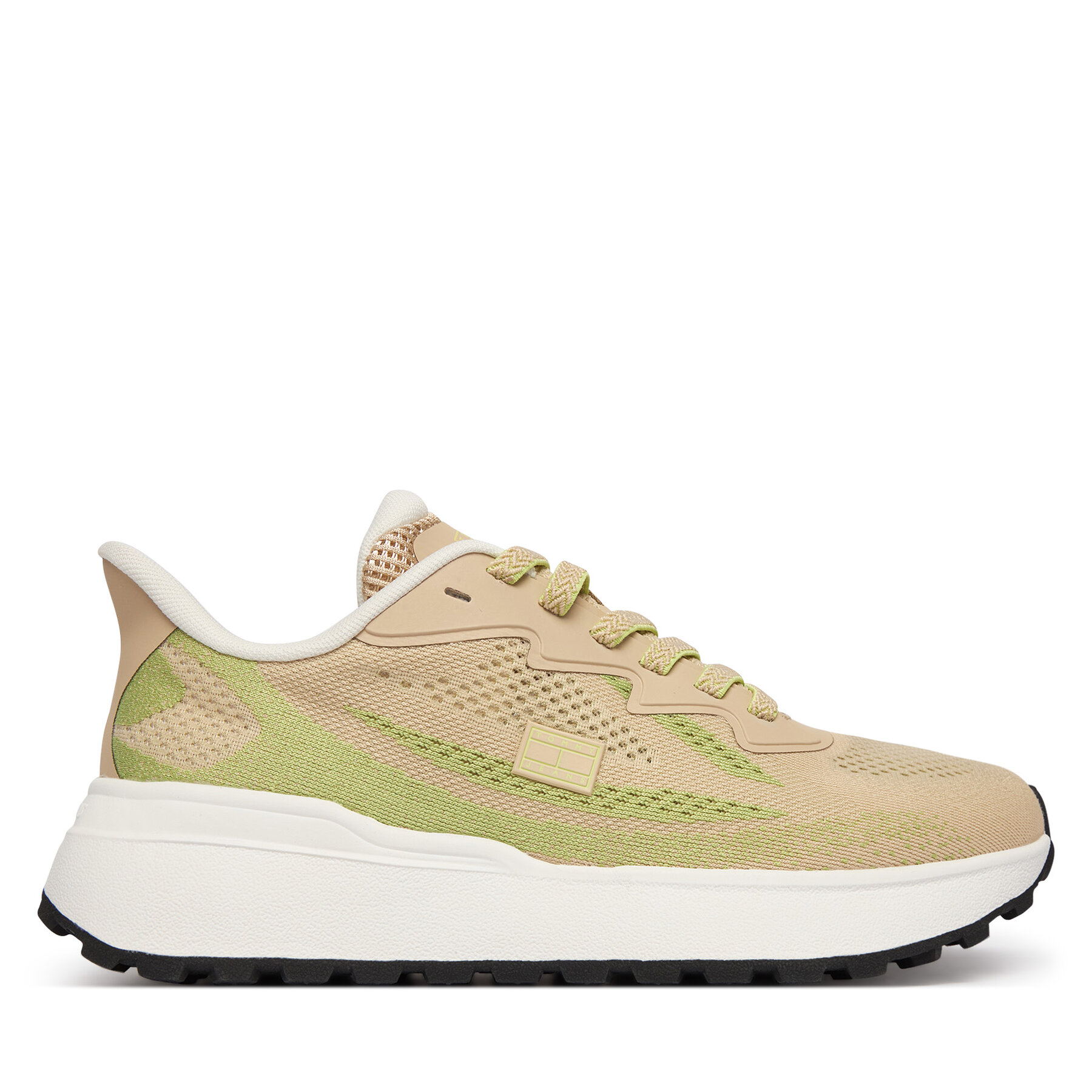 Tenisice Tommy Jeans Tjw Sporty Knit Runner EN02962 Bijela