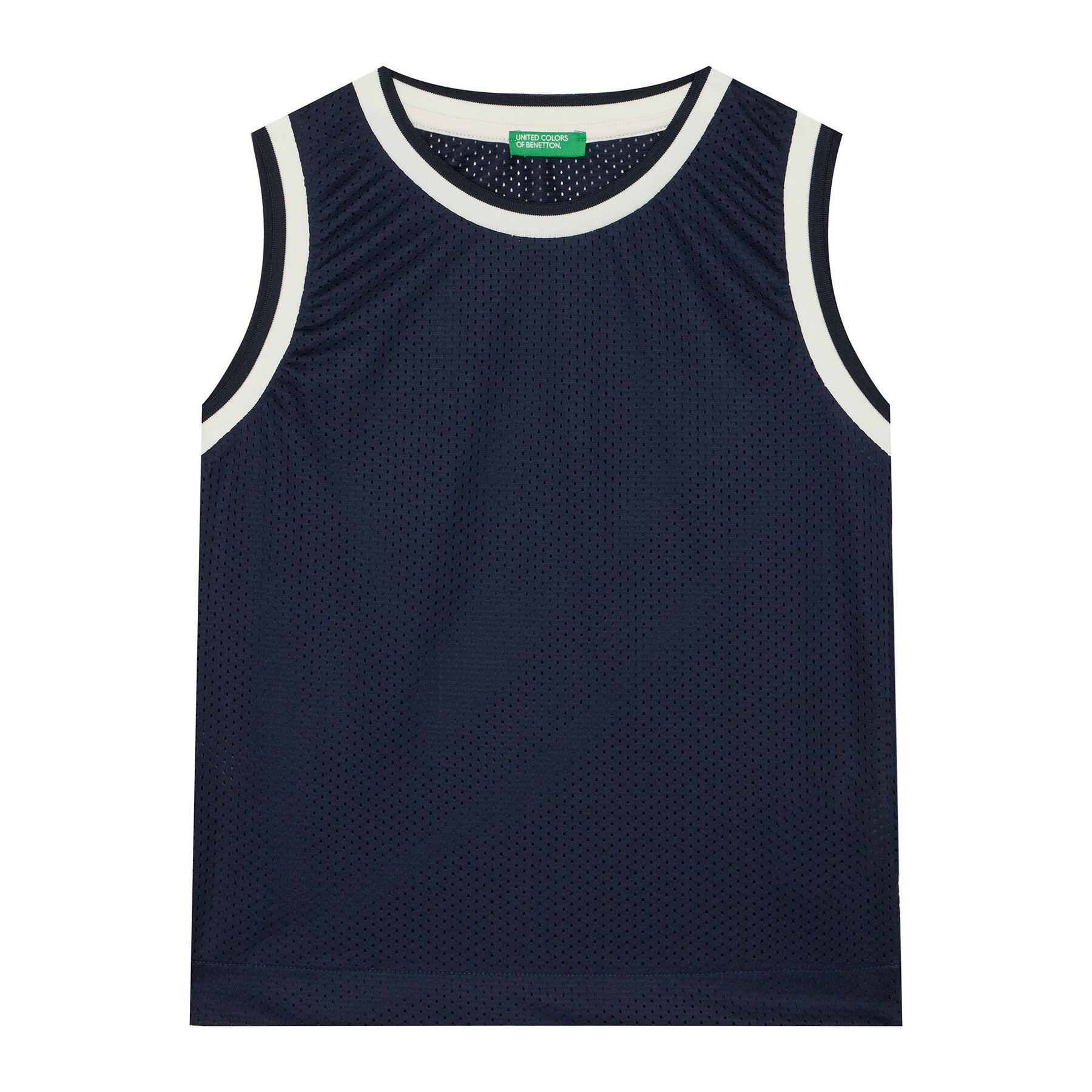 United Colors Of Benetton Smanicato 3FJGCH01V Blu scuro Regular Fit