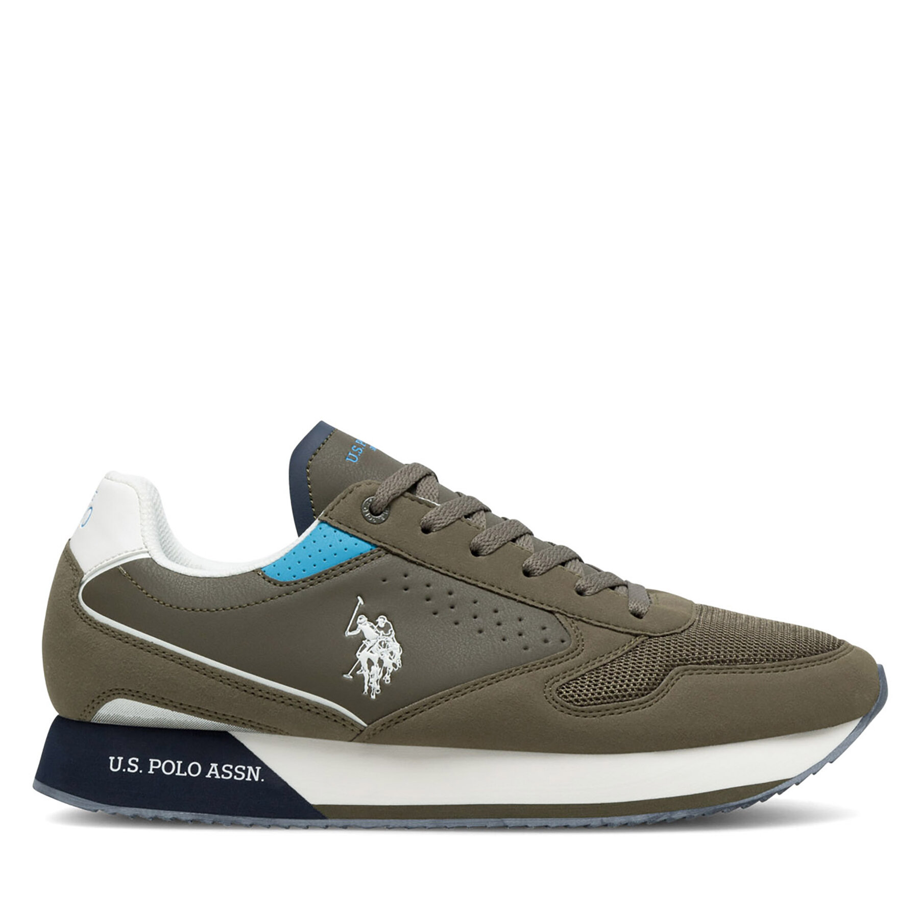 Sneakers U.S. Polo Assn. NOBIL003G Kaki