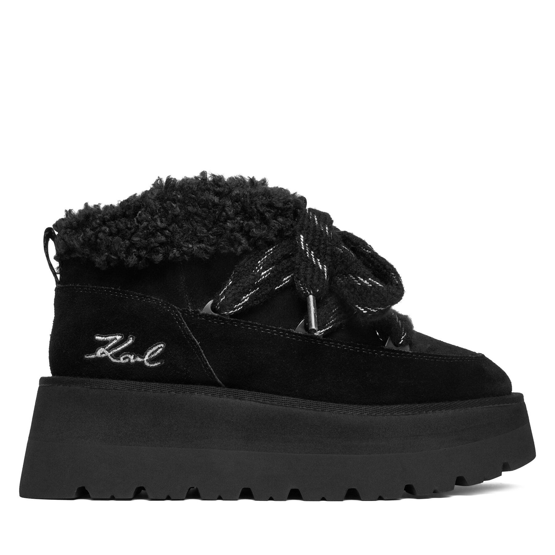 Μπότες Χιονιού KARL LAGERFELD KL48632 Μαύρο