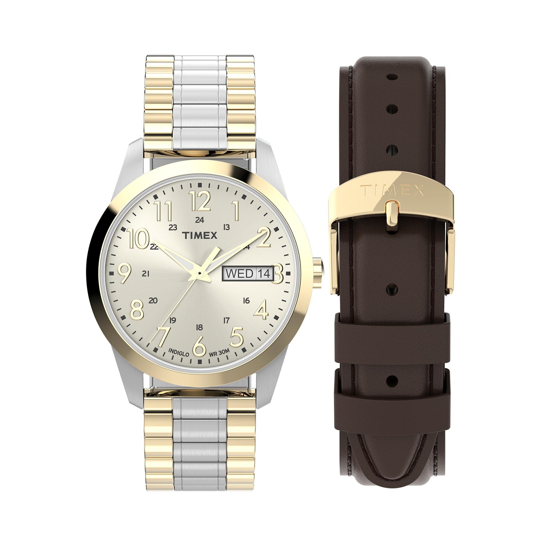 

Годинник Timex South Street Sport TWG063600 Gold/Silver, Золотий