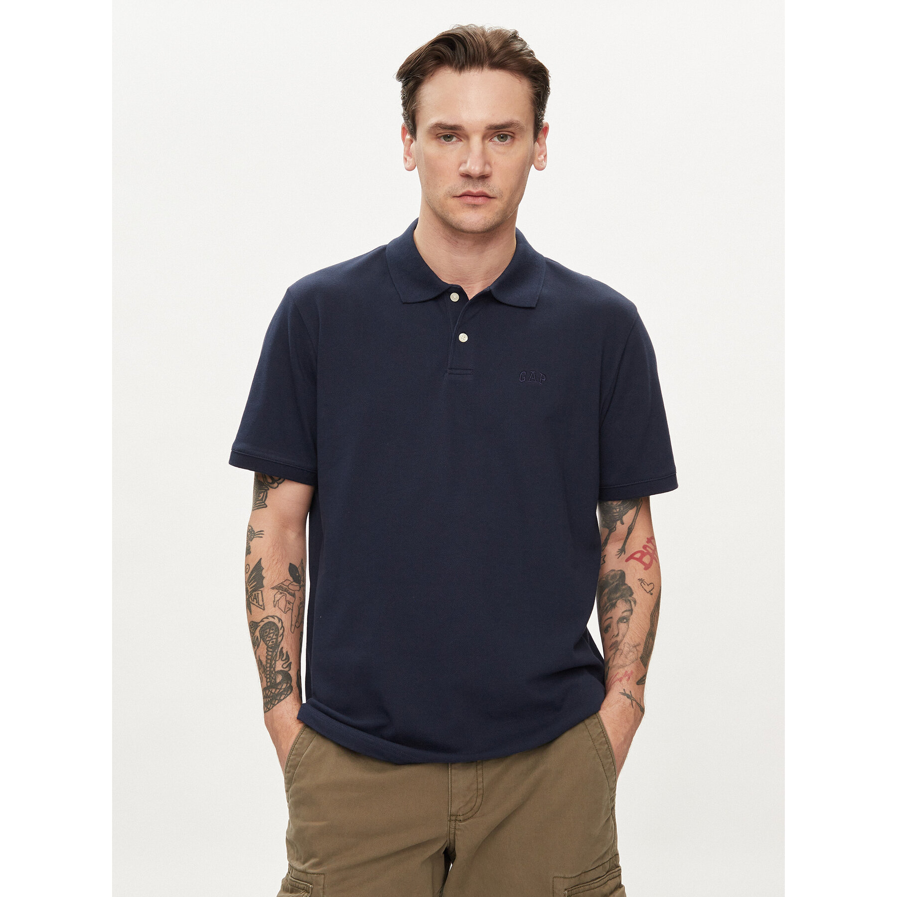 Gap Polo 586306-06 Blu scuro Regular Fit
