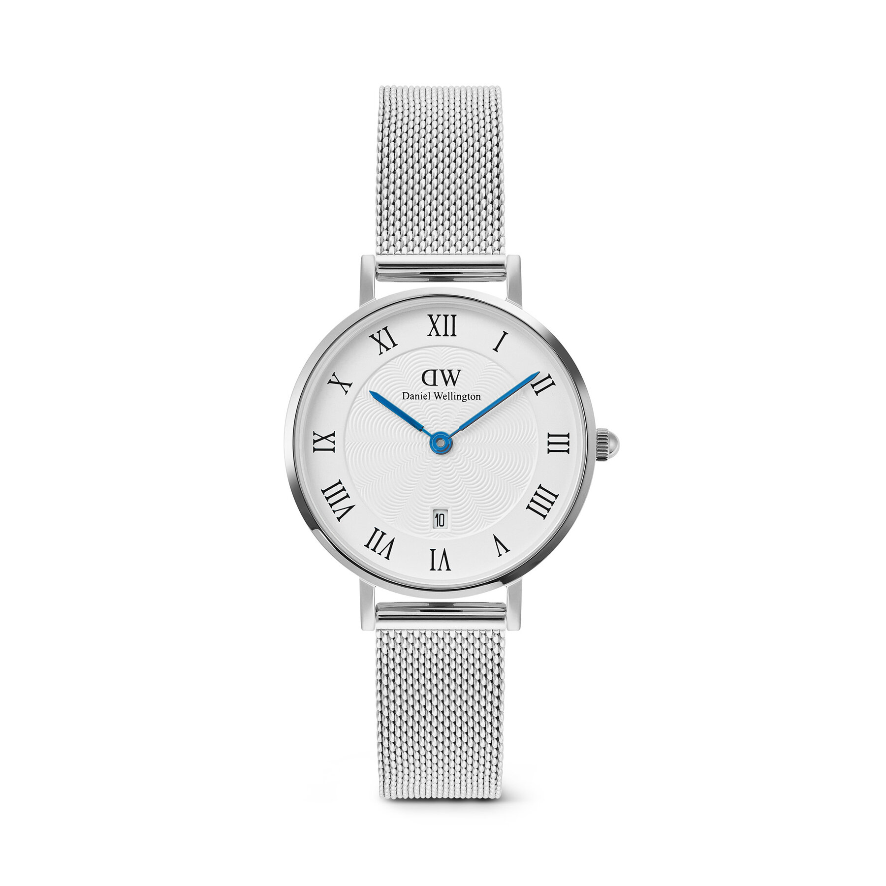 Hodinky Daniel Wellington Petite Roman Numerals DW00100858 Strieborná