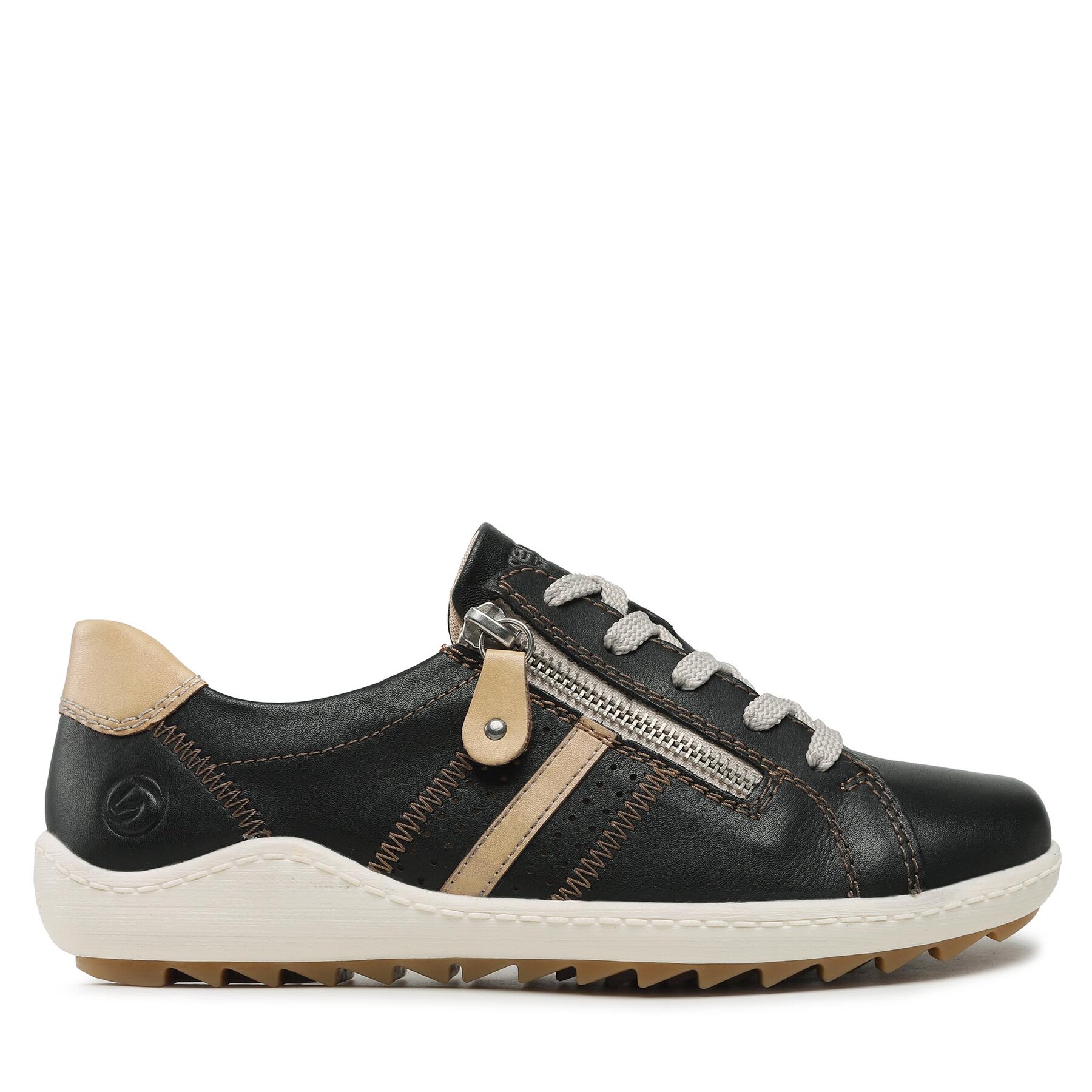 Damskie Sneakersy Remonte, Rozmiar 37 Czarny R1432-01