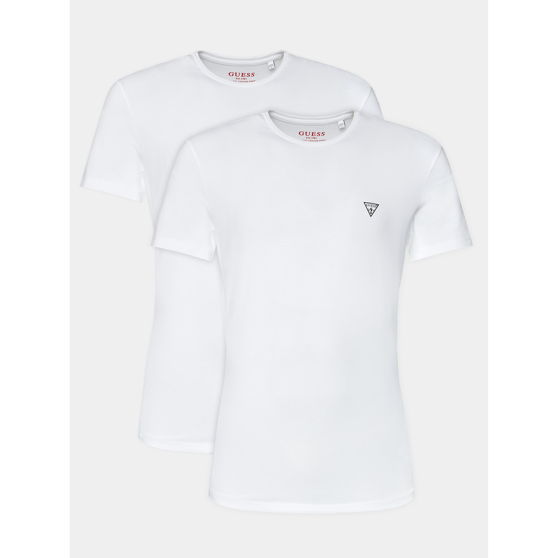 Guess Set di t-shirt U97G02 KCD31 Bianco Regular Fit