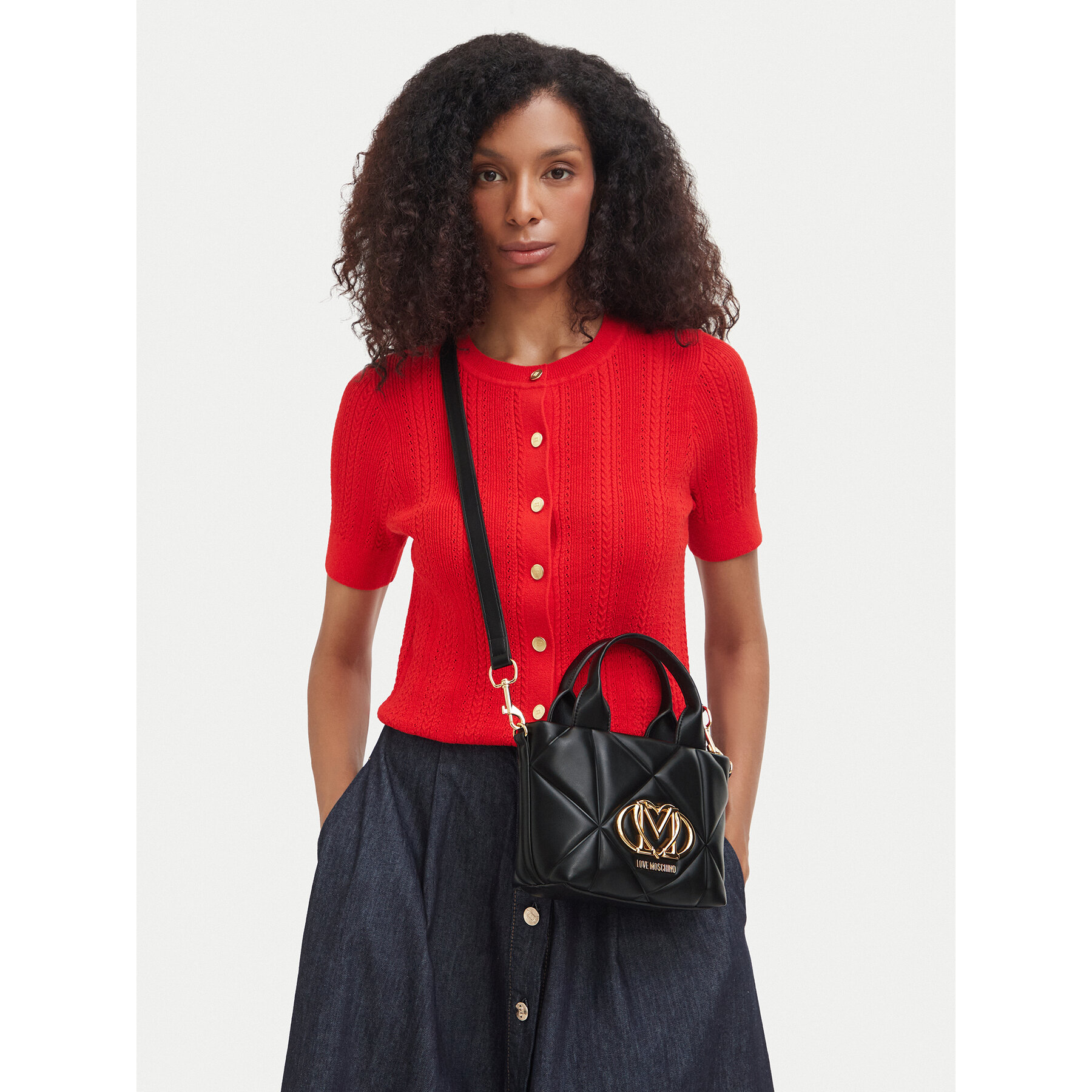 Torbica LOVE MOSCHINO JC4255PP0PLC0000 Crna