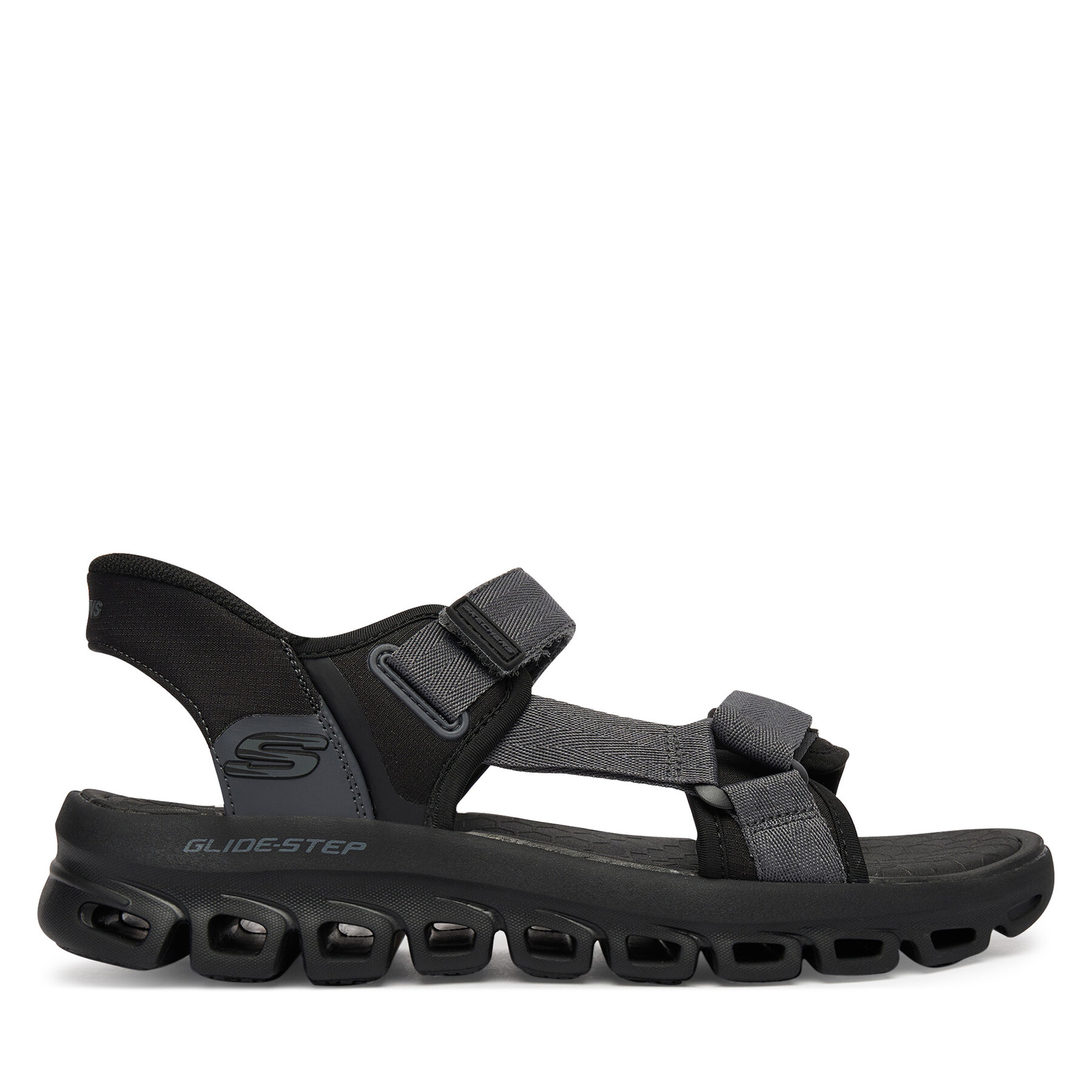 Σανδάλια Skechers Glide Step Sandal 233382/BBK Μαύρο