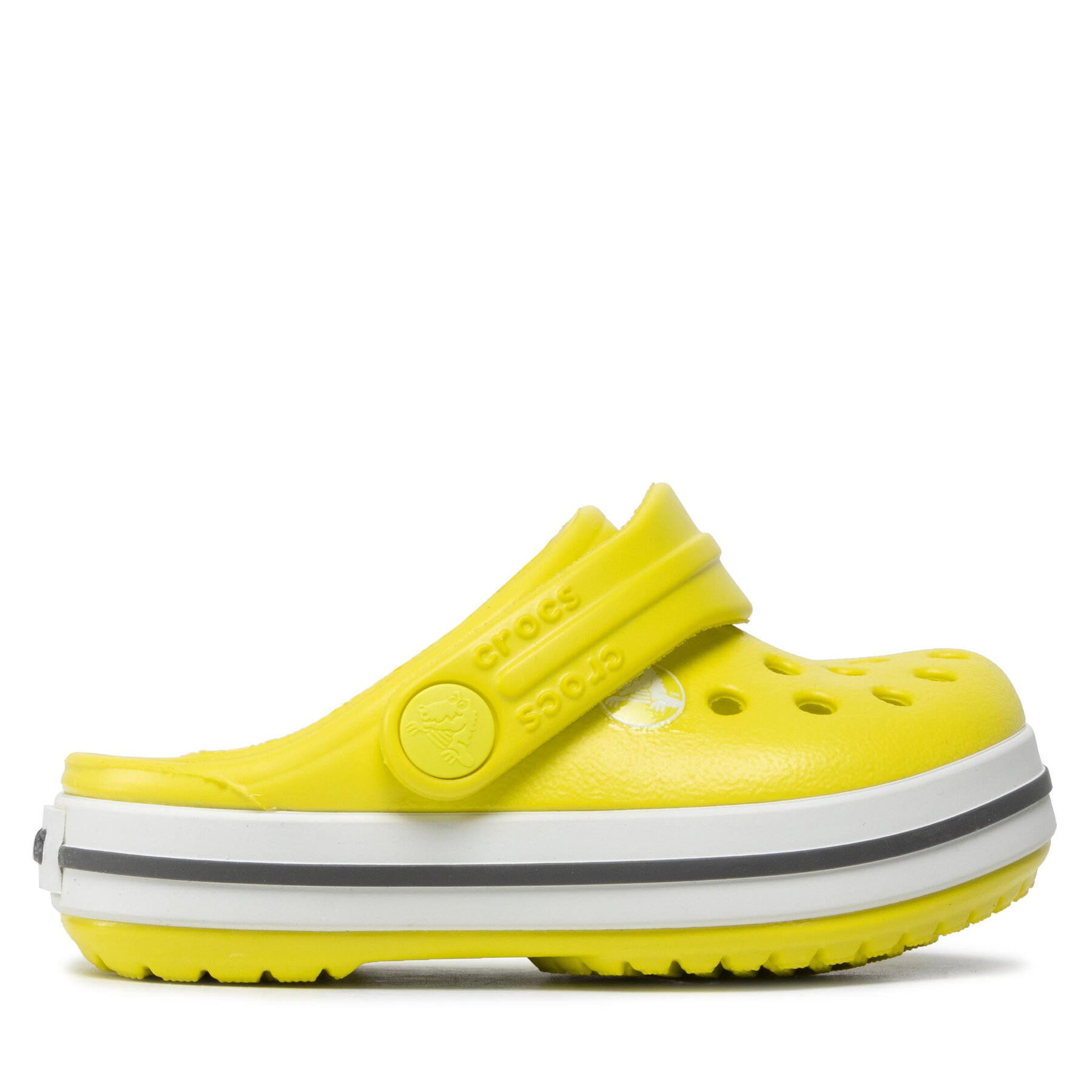 Dievča Šľapky Crocs, Rozmer: 19_20, Žltá, Crocband Clog T 207005-725