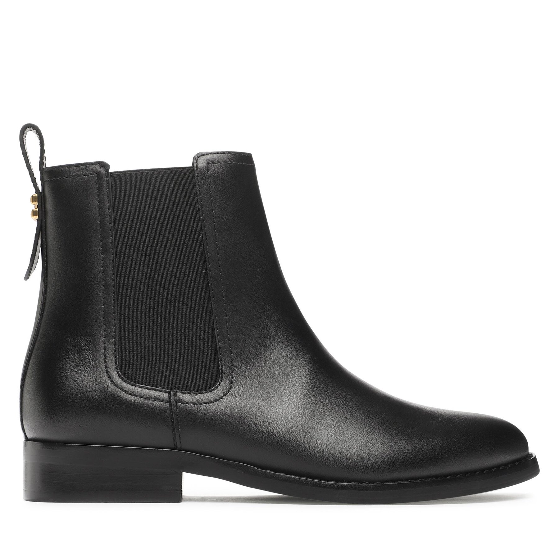 Chelsea Coach Maeve Lth Bootie CN143 Nero