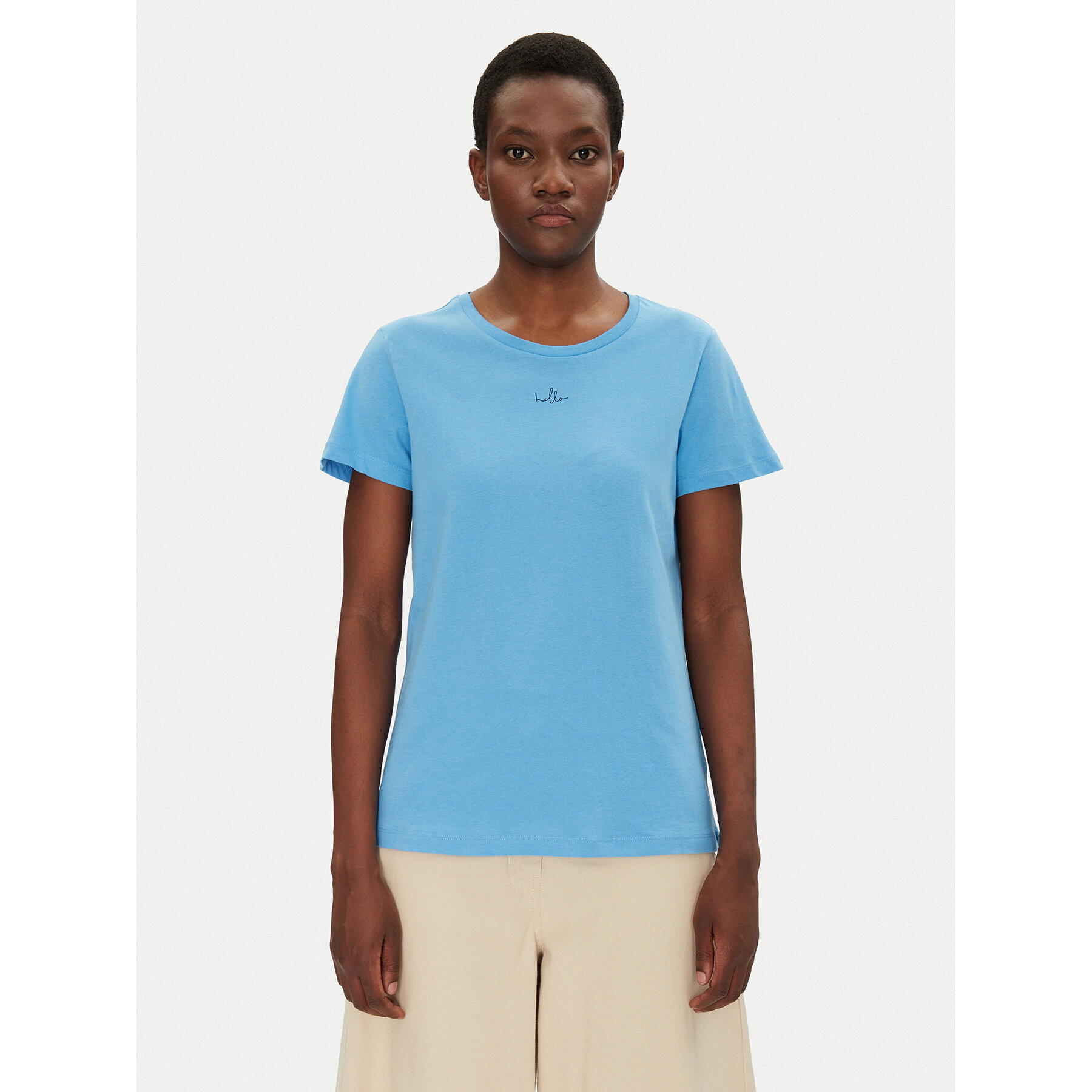 Fransa Fransa T-Shirt 20615288 Μπλε Regular Fit