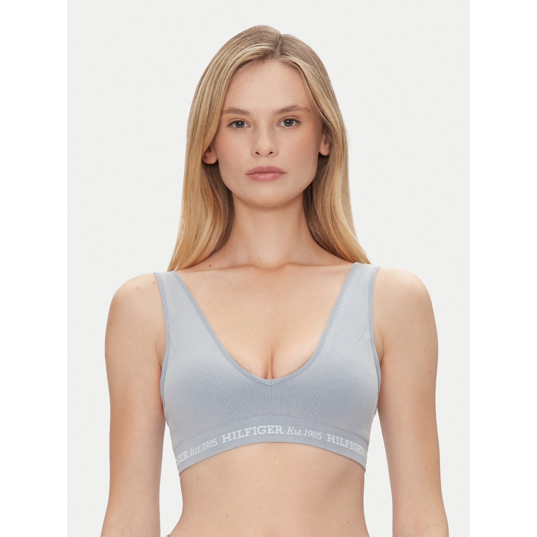 Tommy Hilfiger Σουτιέν τοπ UW0UW05726 Μπλε