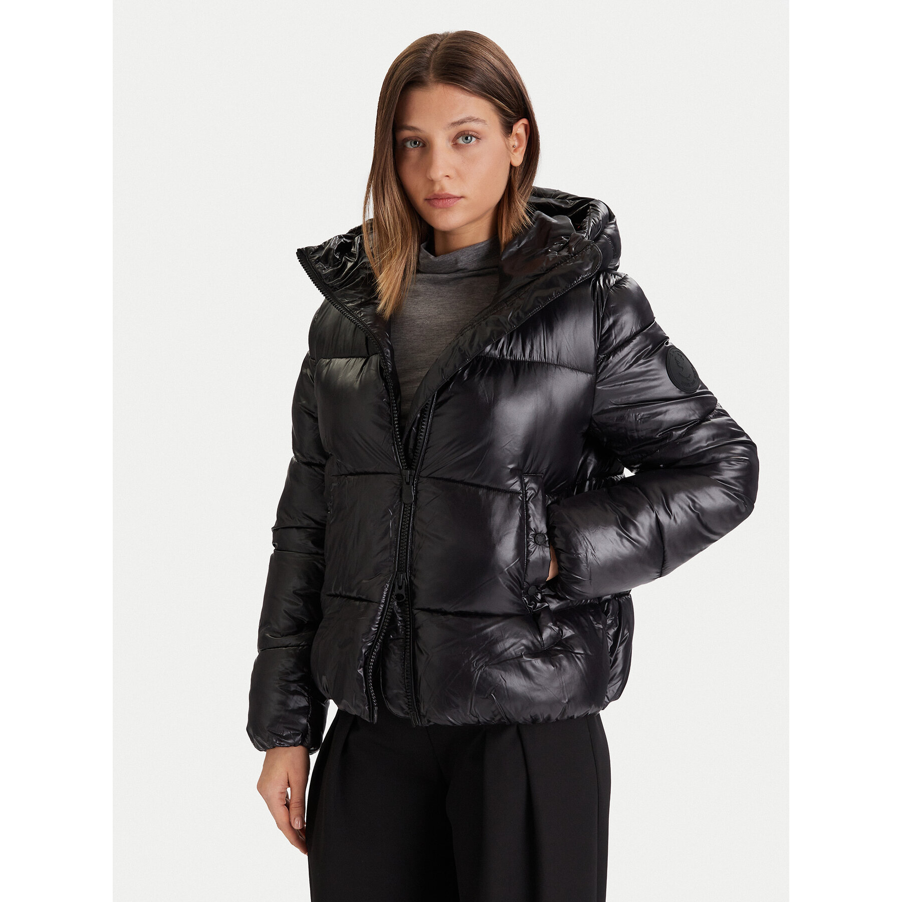 Save The Duck Winterjacke D31989W LOVE21 Schwarz Regular Fit