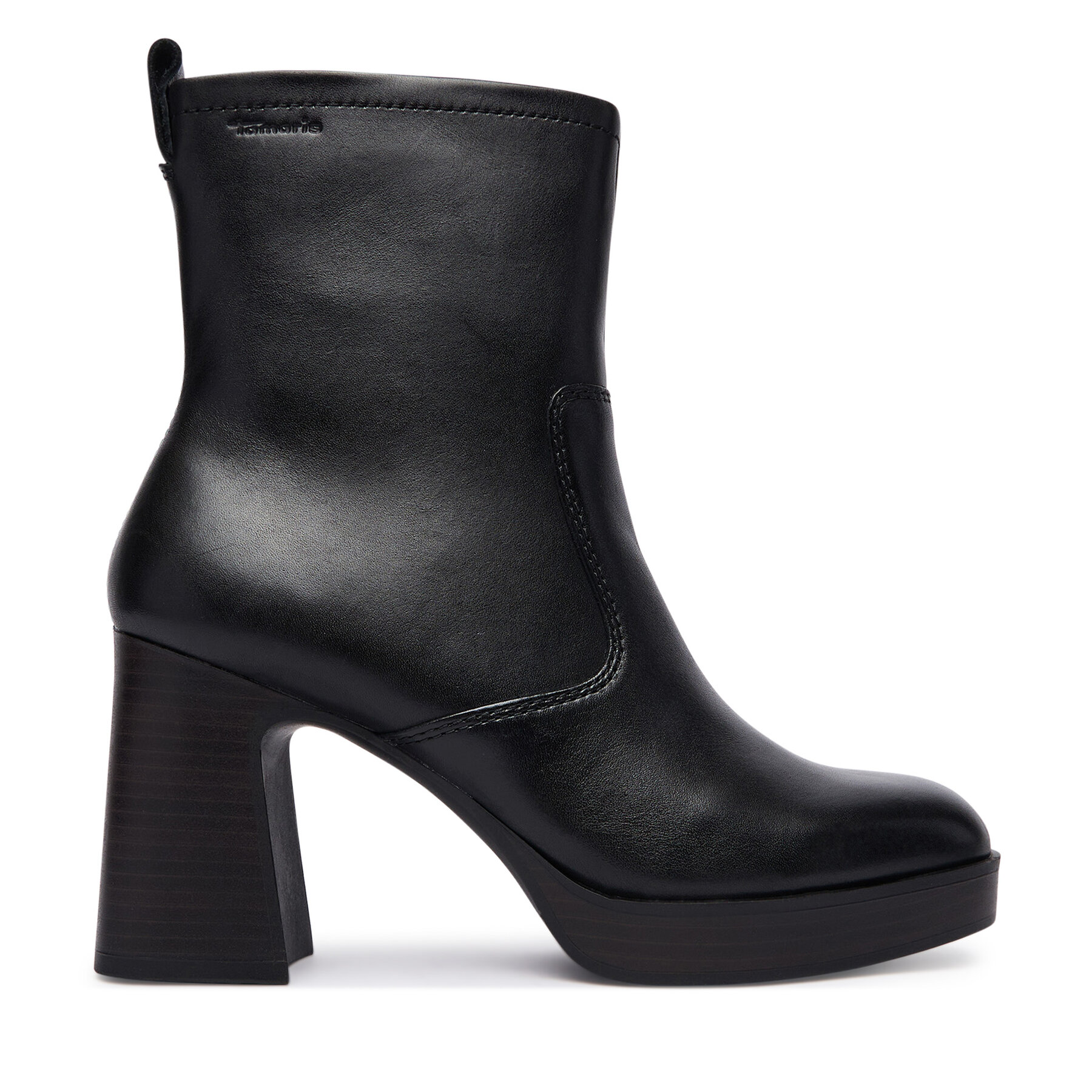 Bokacsizma Tamaris 1-25324-45 Fekete