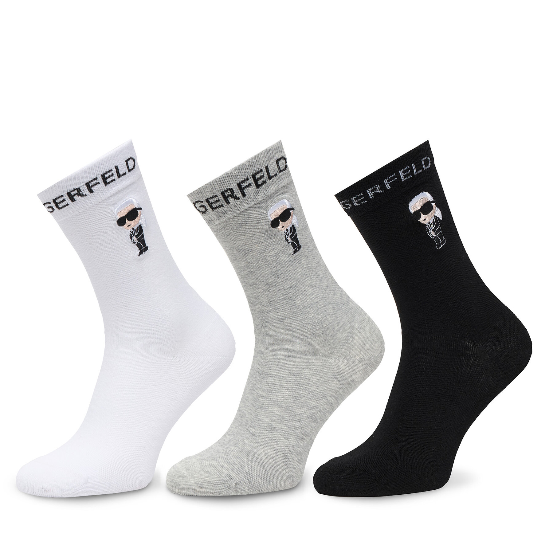 Dolge nogavice KARL LAGERFELD A4W47037 Pisana