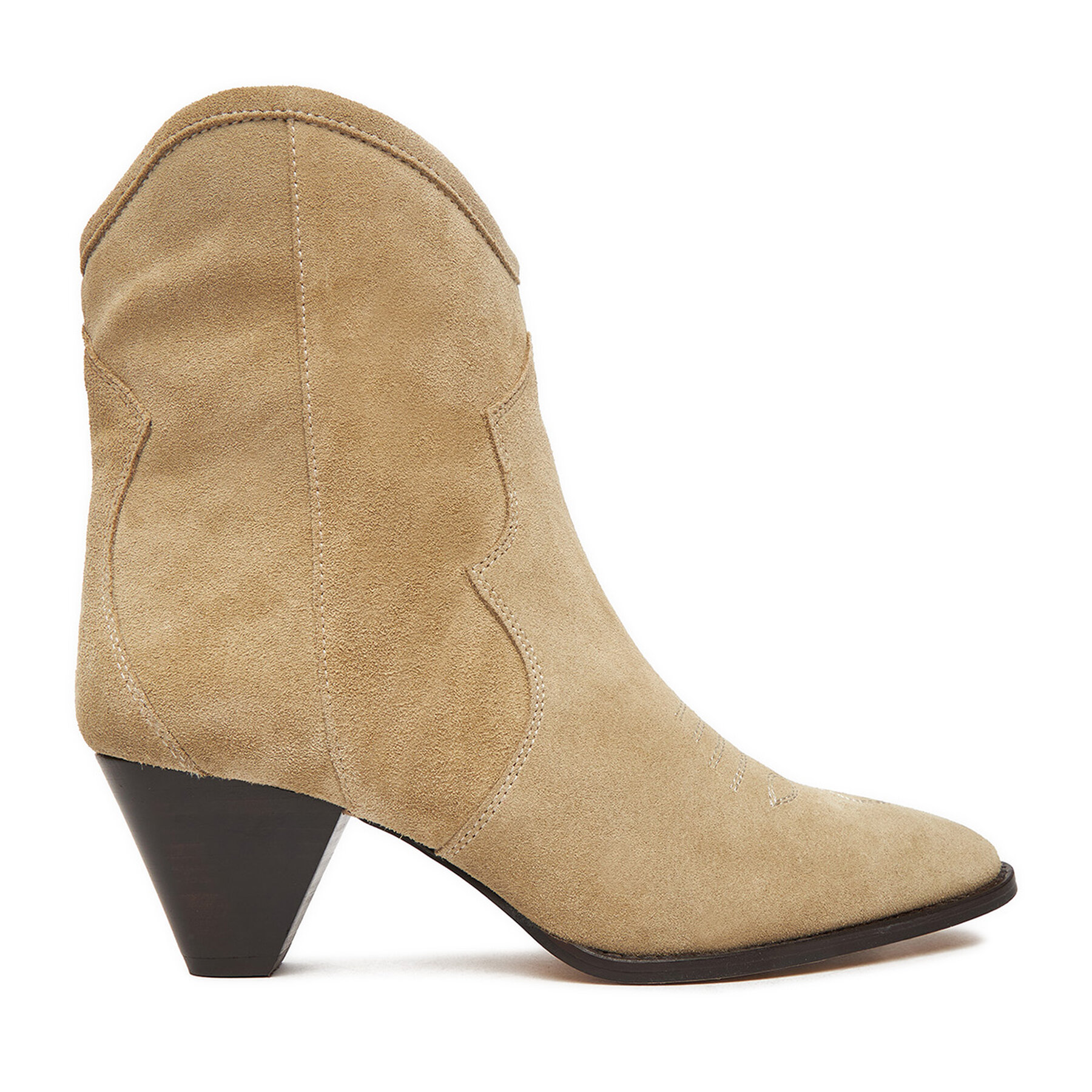 Dámske Kovbojské topánky Badura, Rozmer: 37, Béžová, EO-APRIL-25FW217