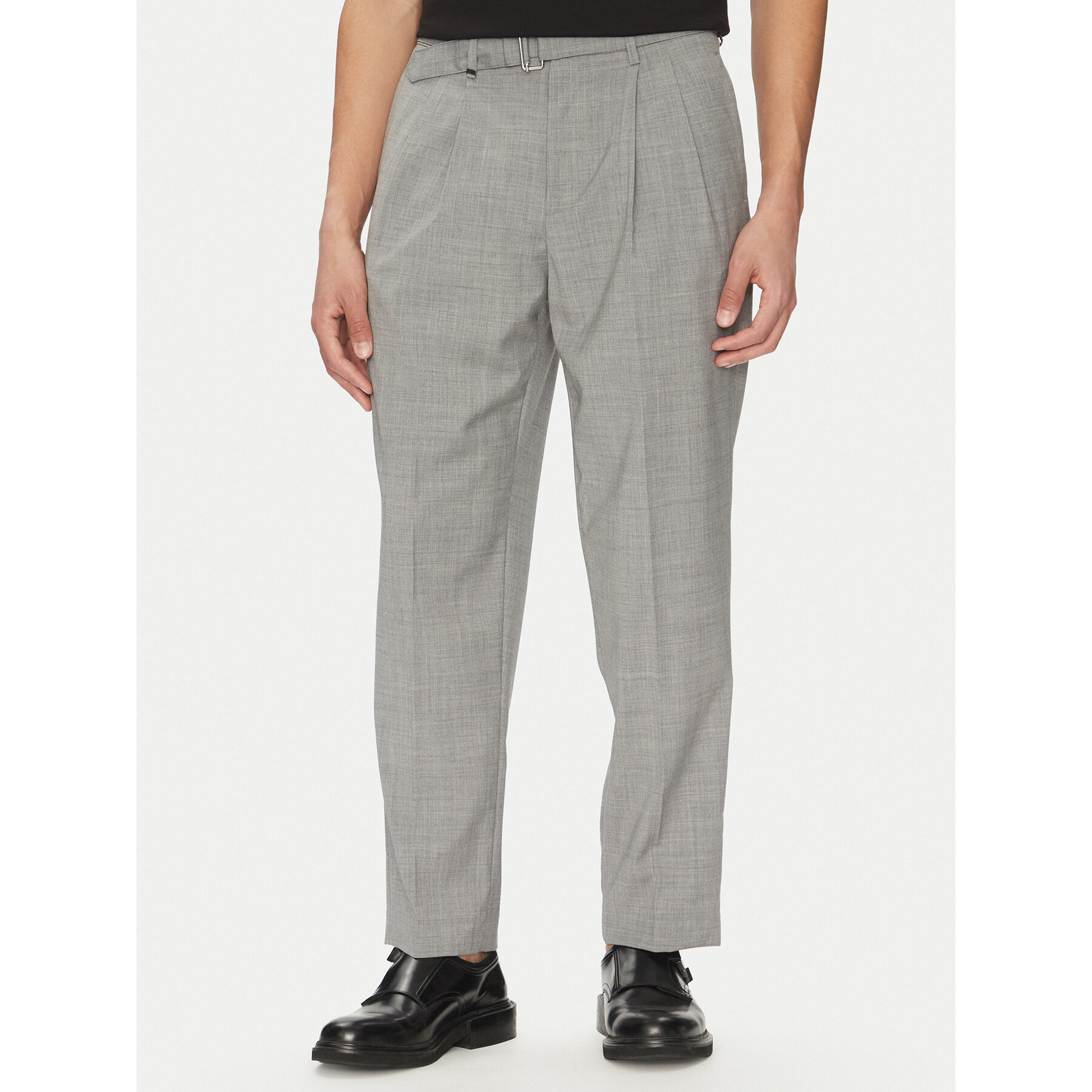 Liu Jo Stoffhose QA5091 T3991 Grau Regular Fit