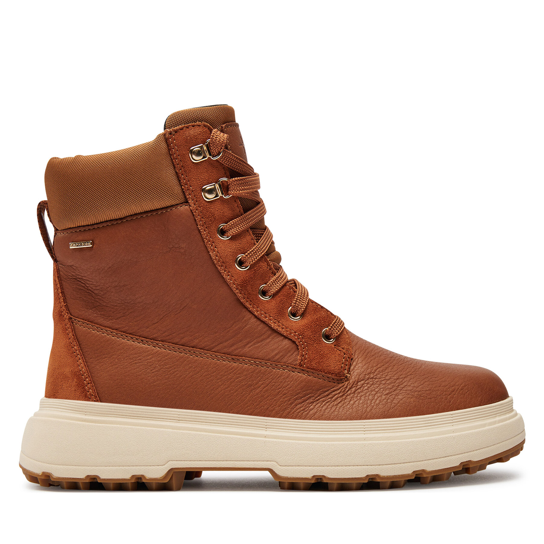 Trapper stila apavi Geox Lamidie ABX B D46XMB 0FV22 C6001 Brūns