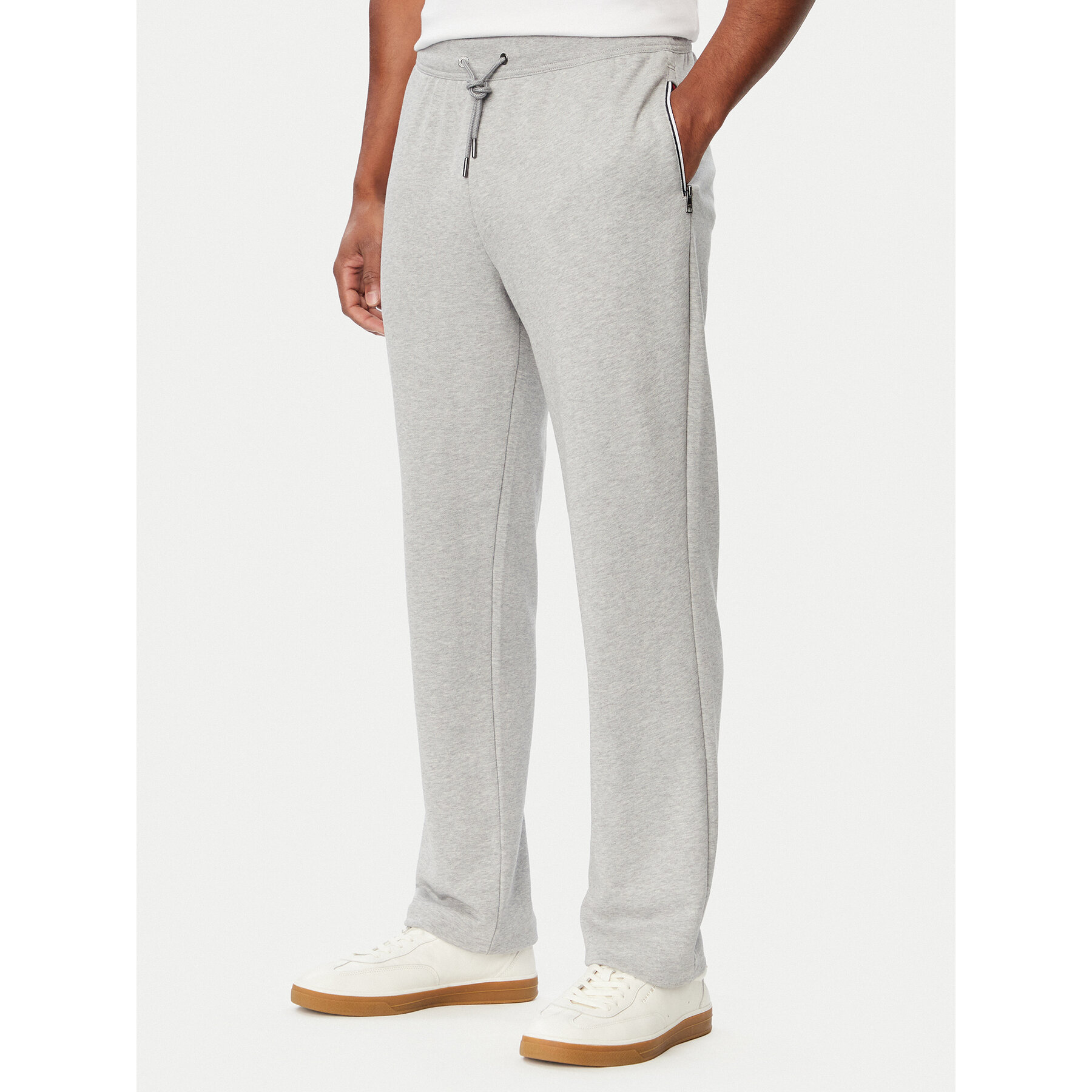 Tommy Hilfiger Jogginghose MW0MW44991 Hellgrau Regular Fit