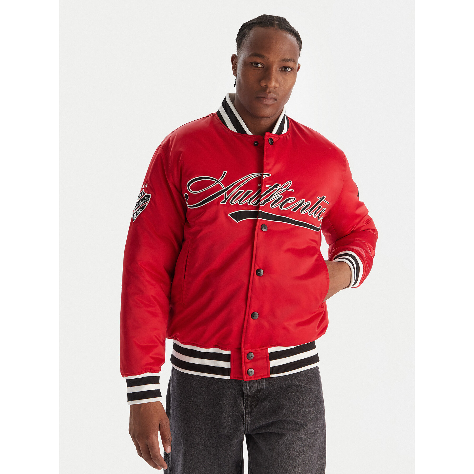 Kappa Bomber Olao 38223CW Crvena Regular Fit