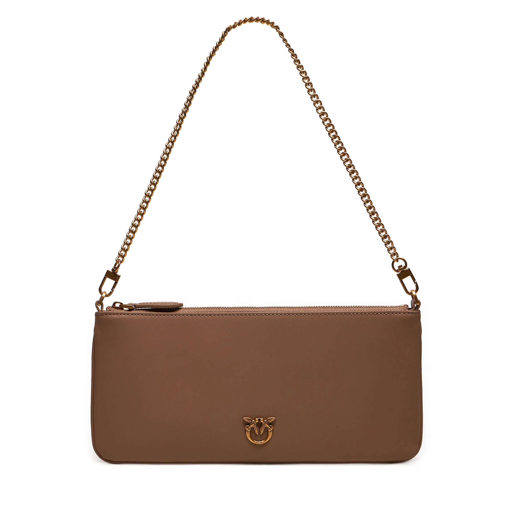 Borsetta PINKO Horizontal Flat AI 24-25- PCPL 102747 A0F1 Marrone