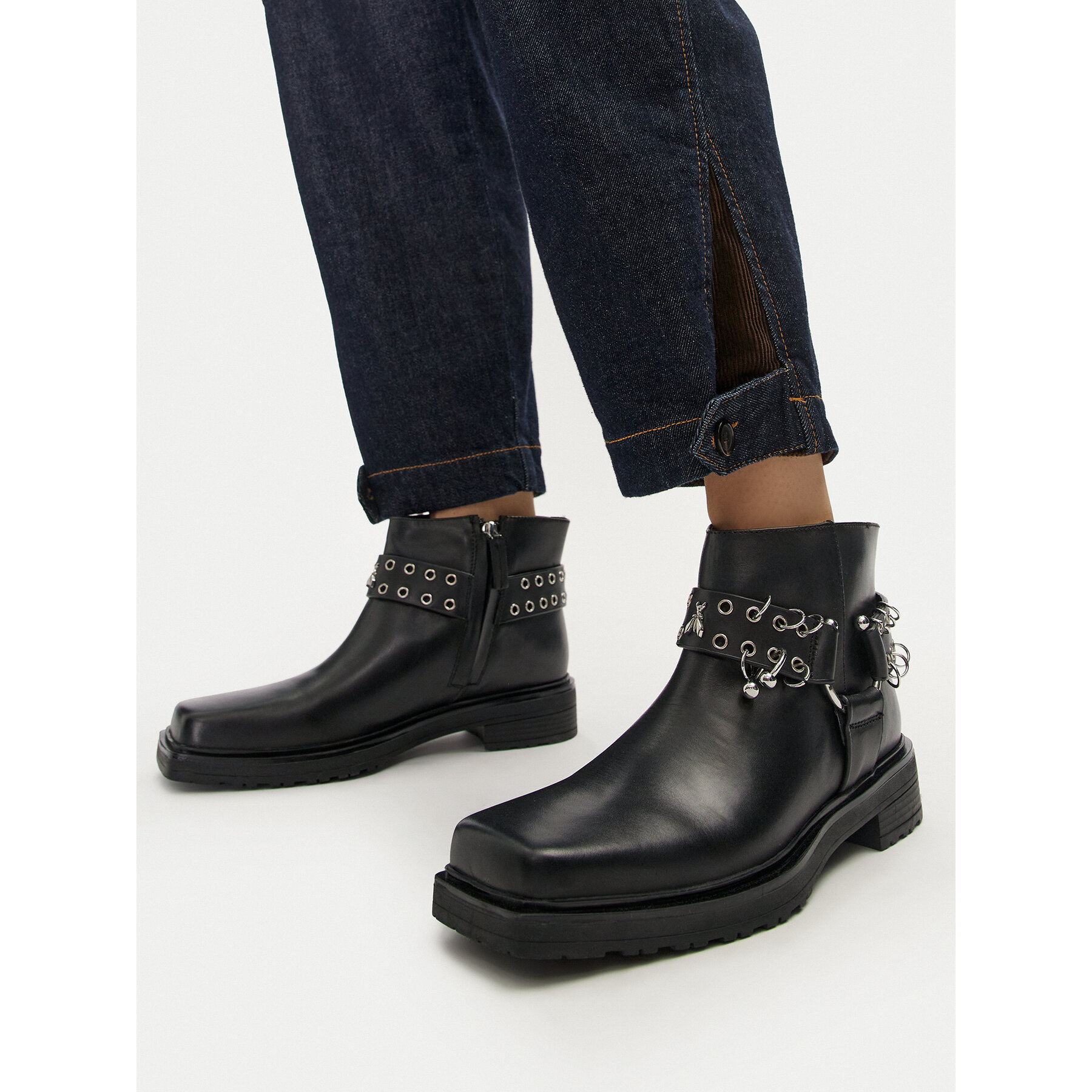 Botine Patrizia Pepe 2Y0022/L078 Negru