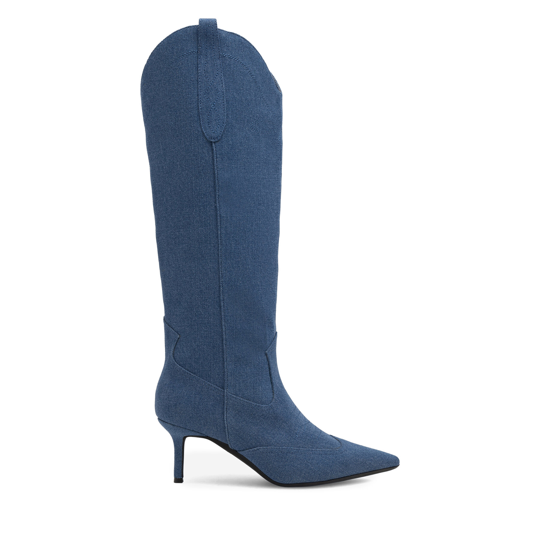 Kovbojské topánky Nine West ZARIYA 909001D Modrá