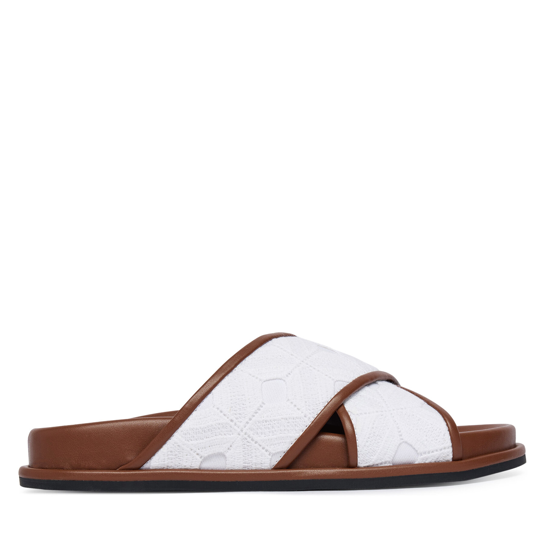 Natikače Max Mara Beachwear Peonie 2616521019650 Bijela