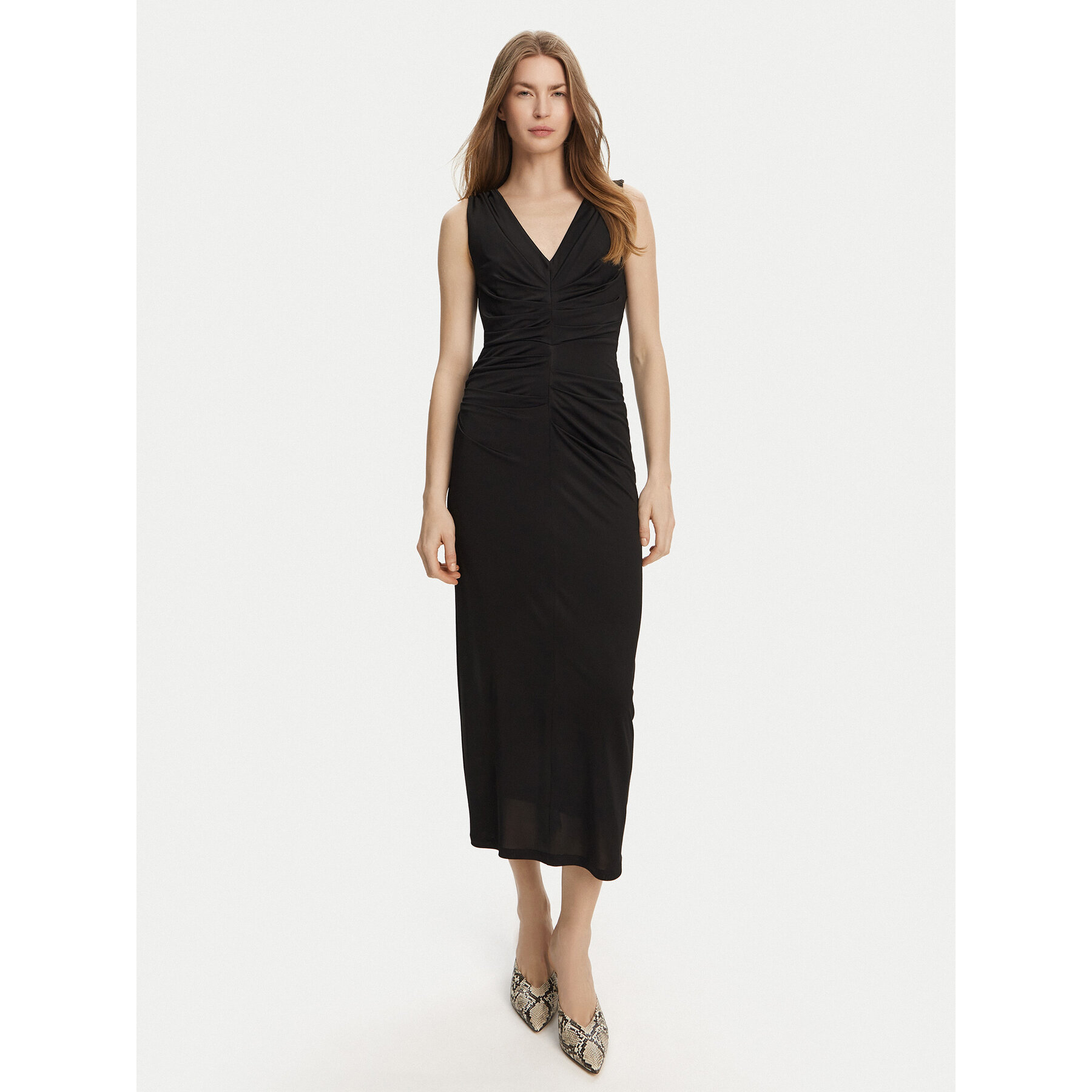Marella Coctailkleid Harald 2513621022 Schwarz Slim Fit