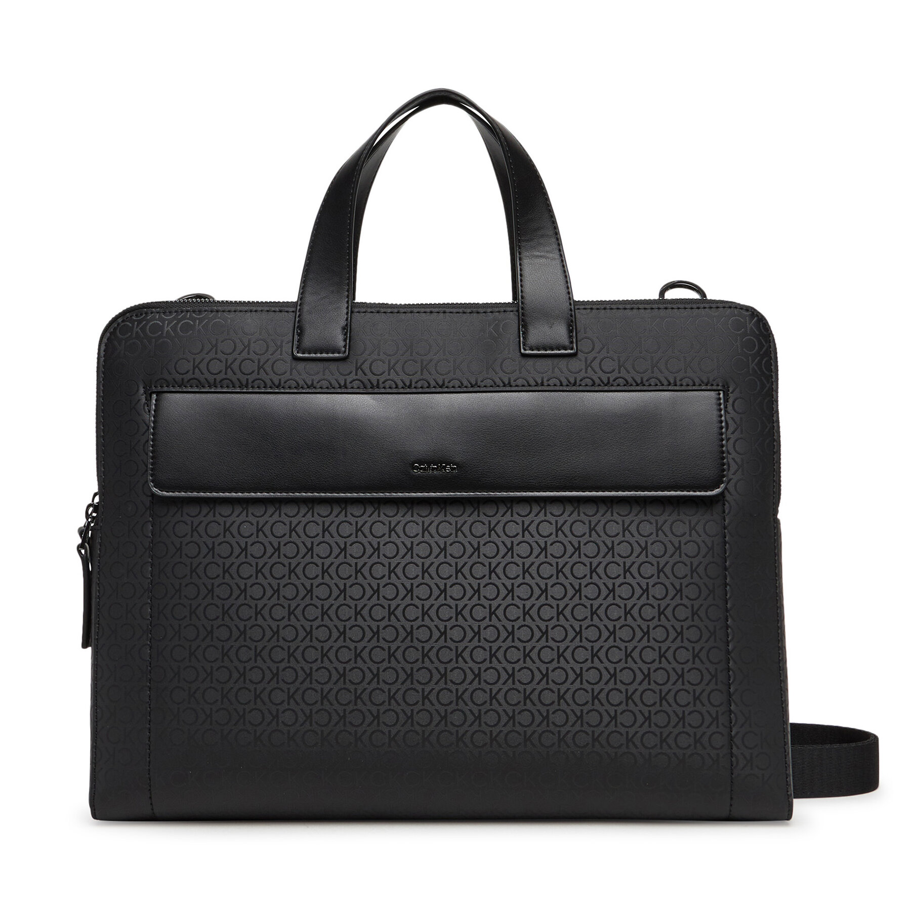 Taška na laptop Calvin Klein Ck Sleek 2G Laptop Bag Mono K50K512938 Čierna