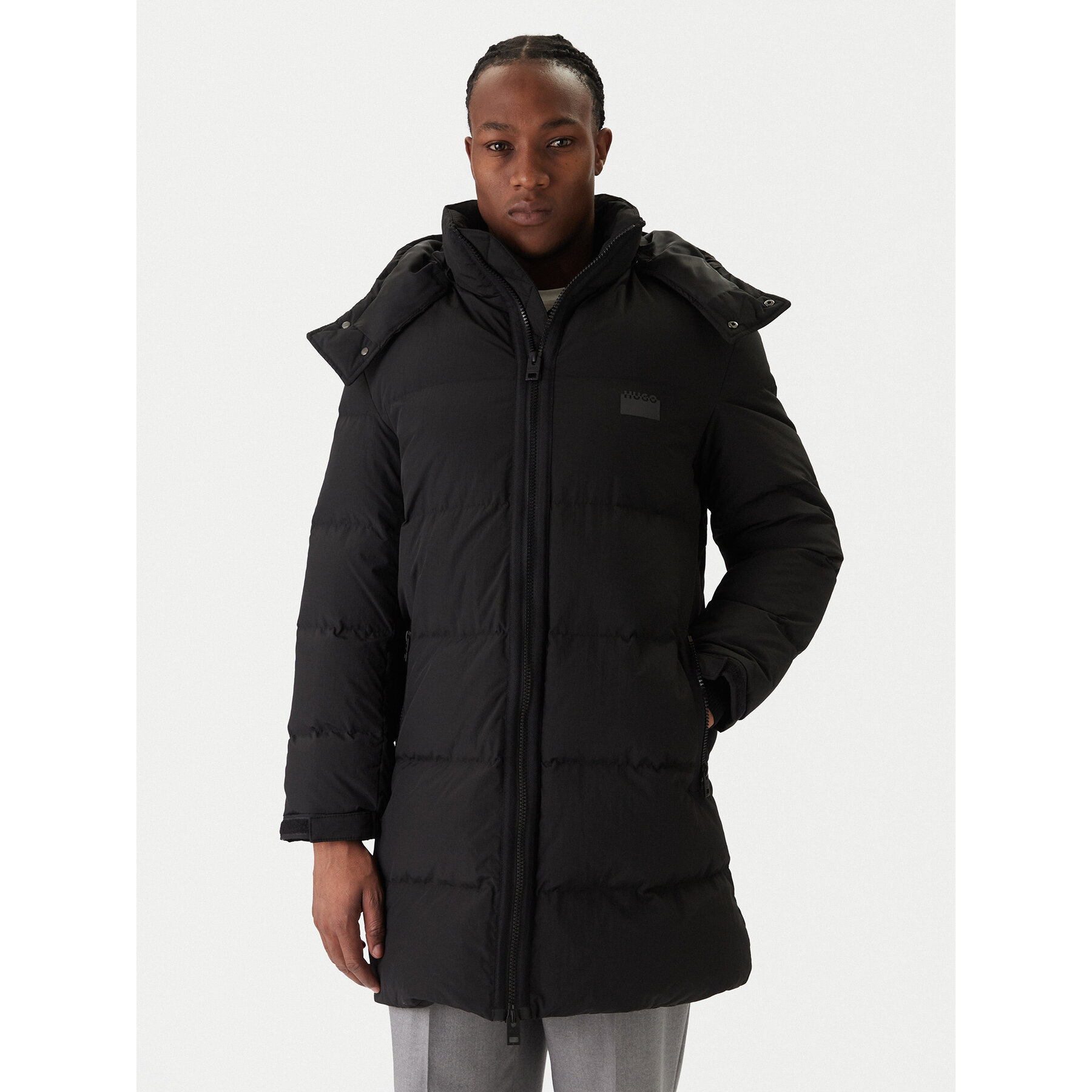HUGO Daunenjacke Magnuso2541 50546228 Schwarz Regular Fit