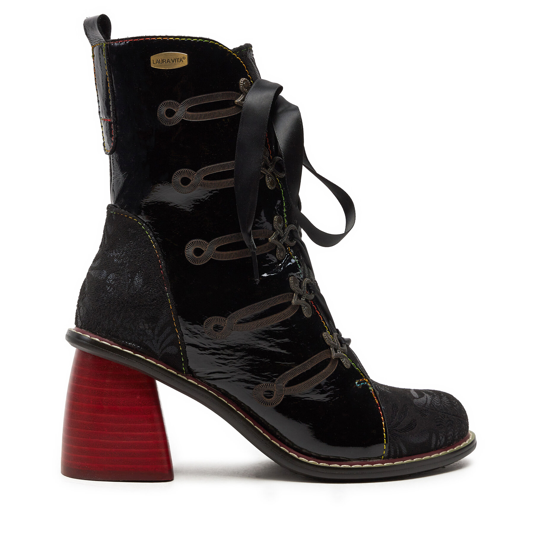 Botines Laura Vita Evcao 311 Negro