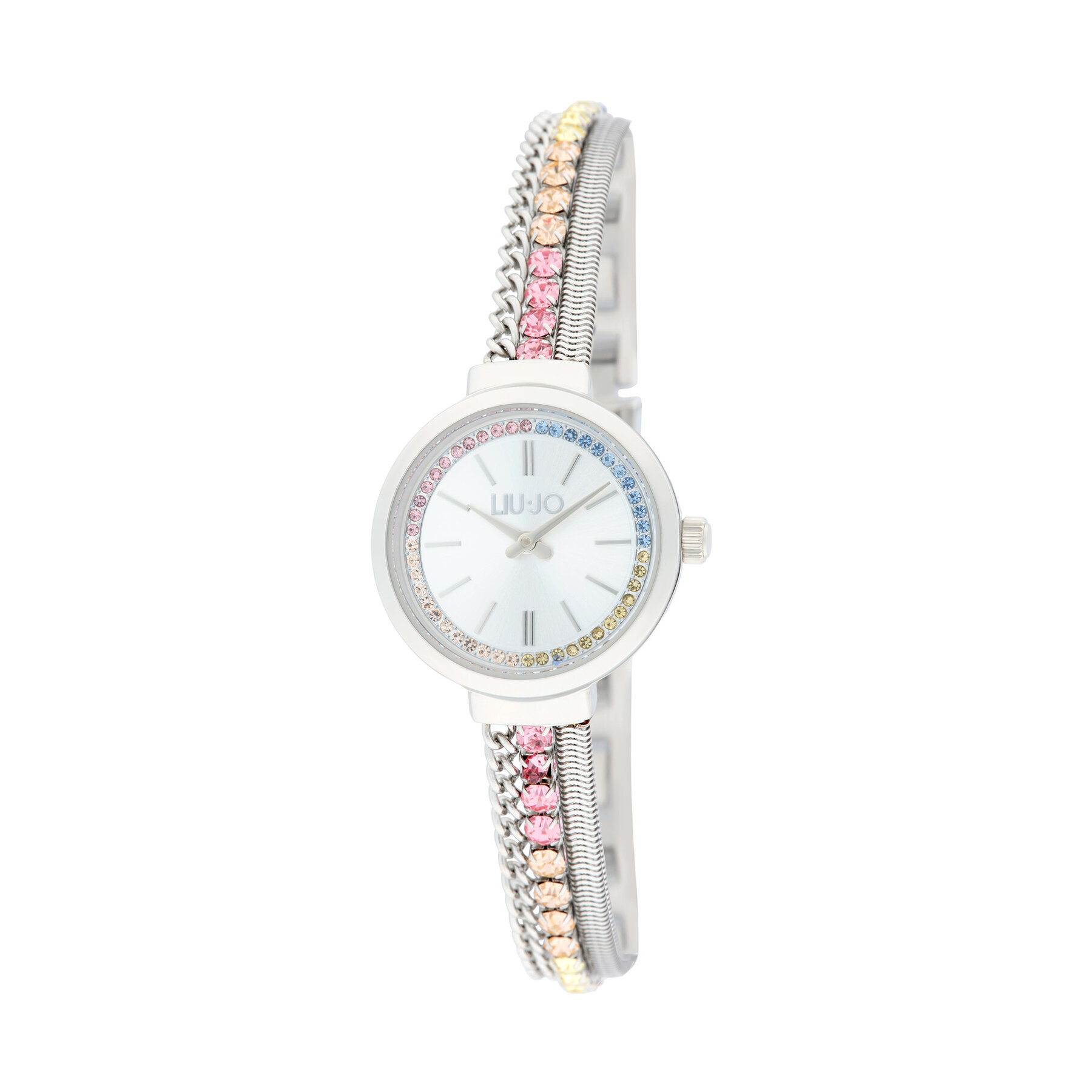 Часовник Liu Jo Chains Ensemble TLJ2729 Сребрист