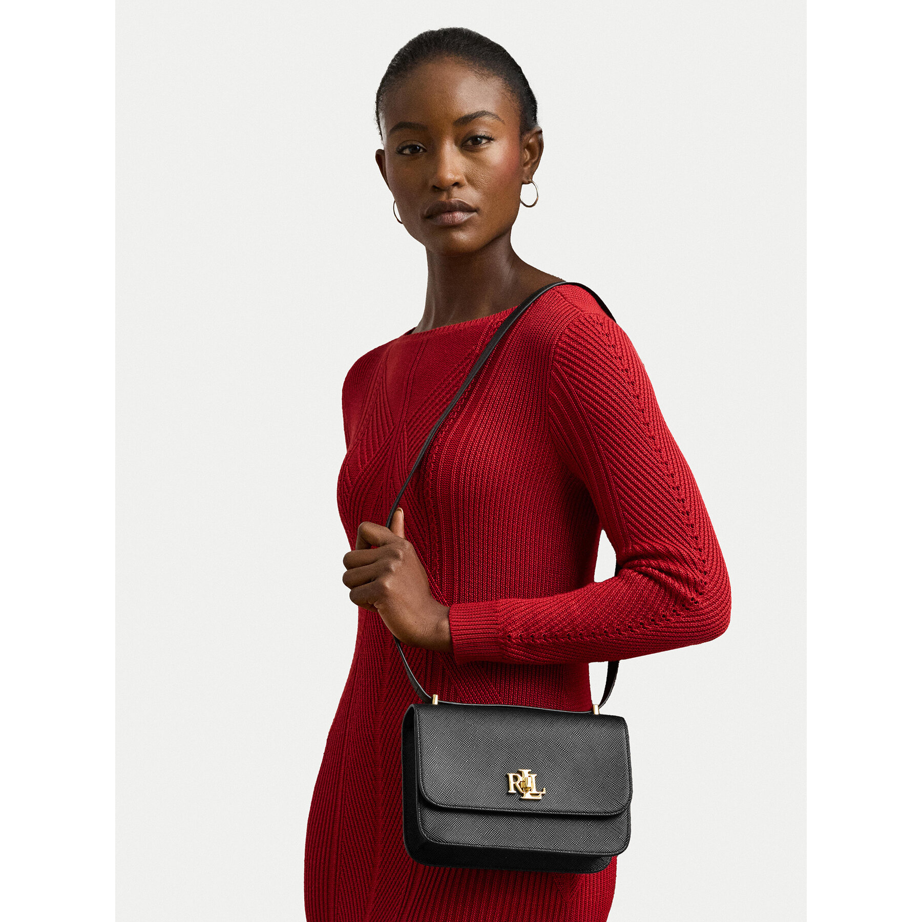 Torbica LAUREN RALPH LAUREN 431974272002 Crna