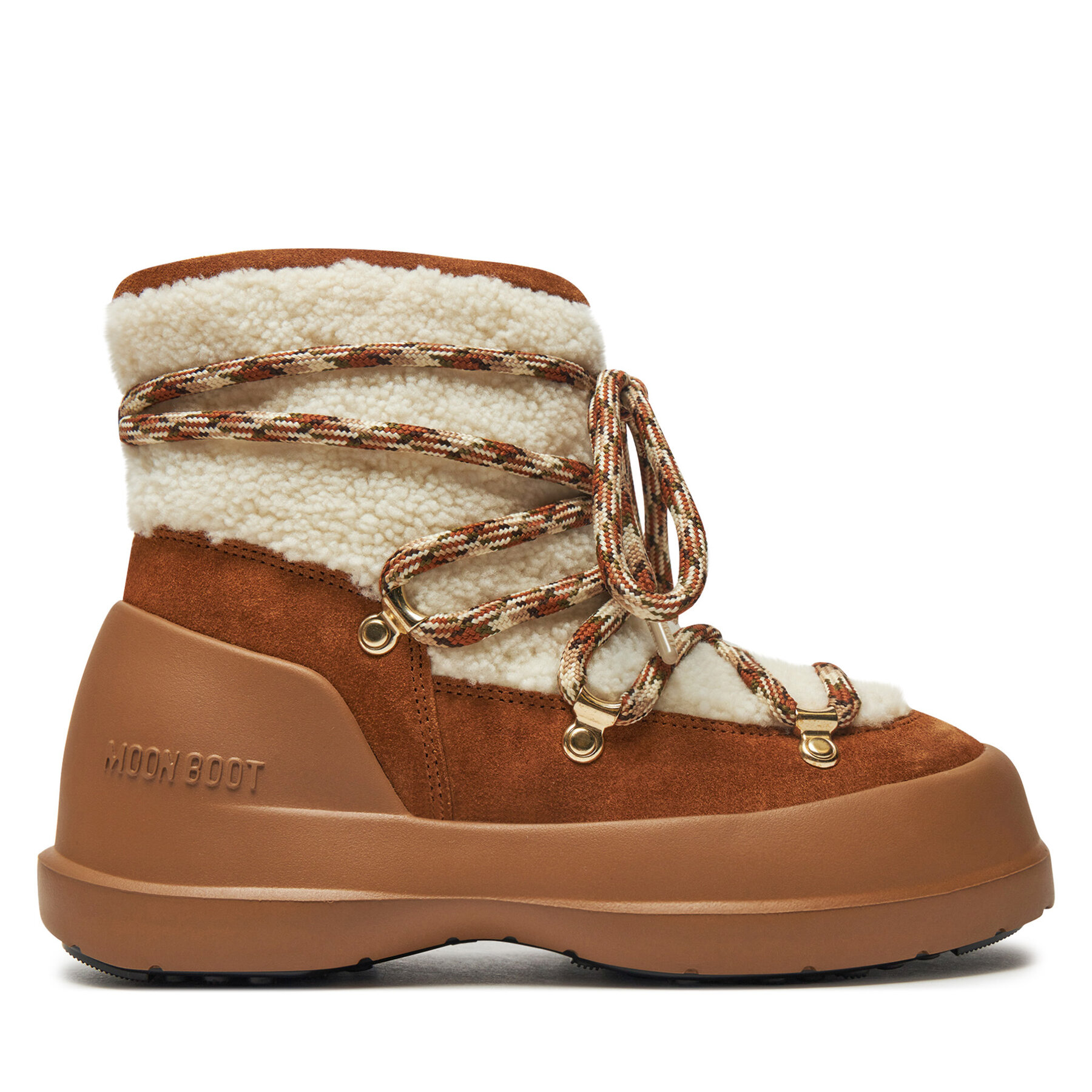 Vinterskor Moon Boot Luna Boot Shearling 80D2480020 Brun