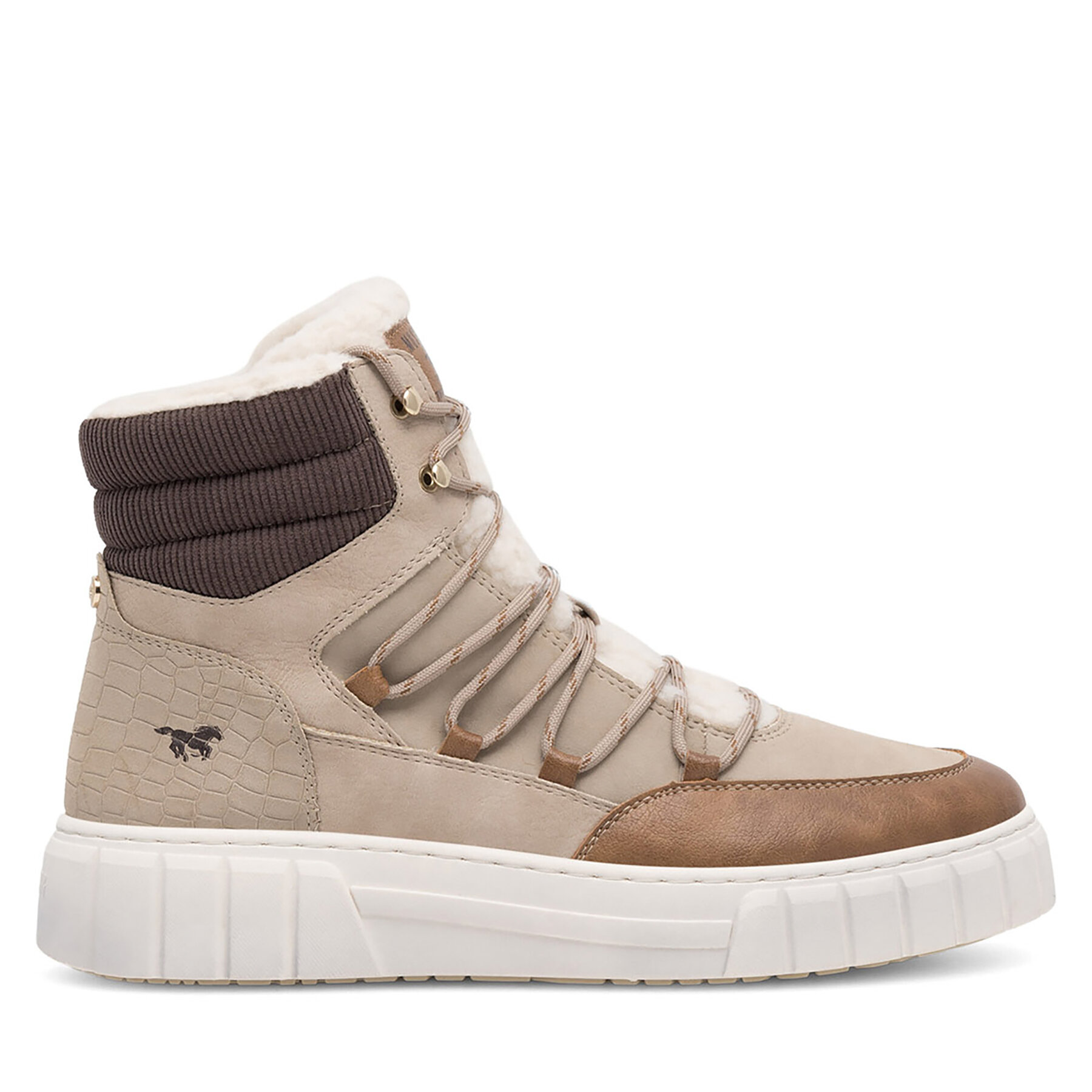 Zapatillas Mustang 1446-601 BIG Beis