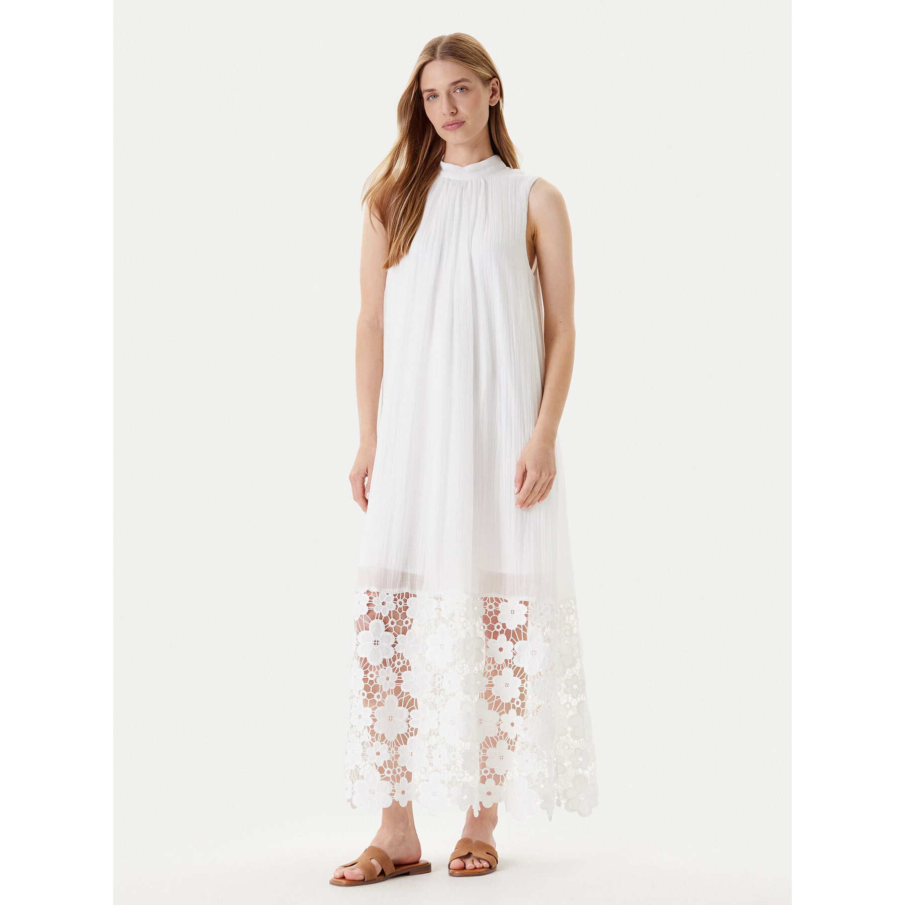 YAS Sommerkleid Twigsy 26037703 Weiß Relaxed Fit