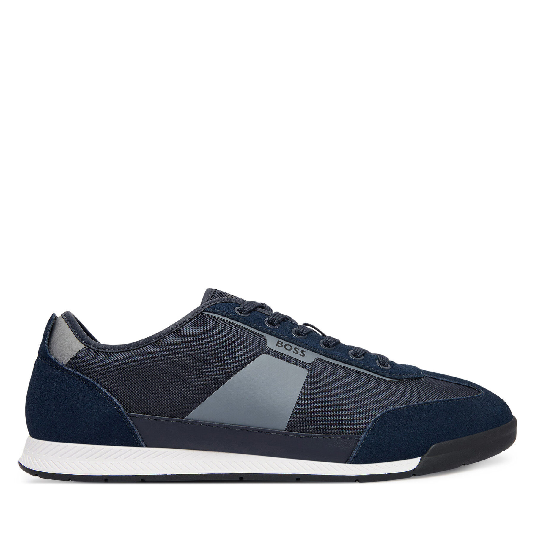 Sneakersy BOSS Nitan 50557886 Tmavomodrá