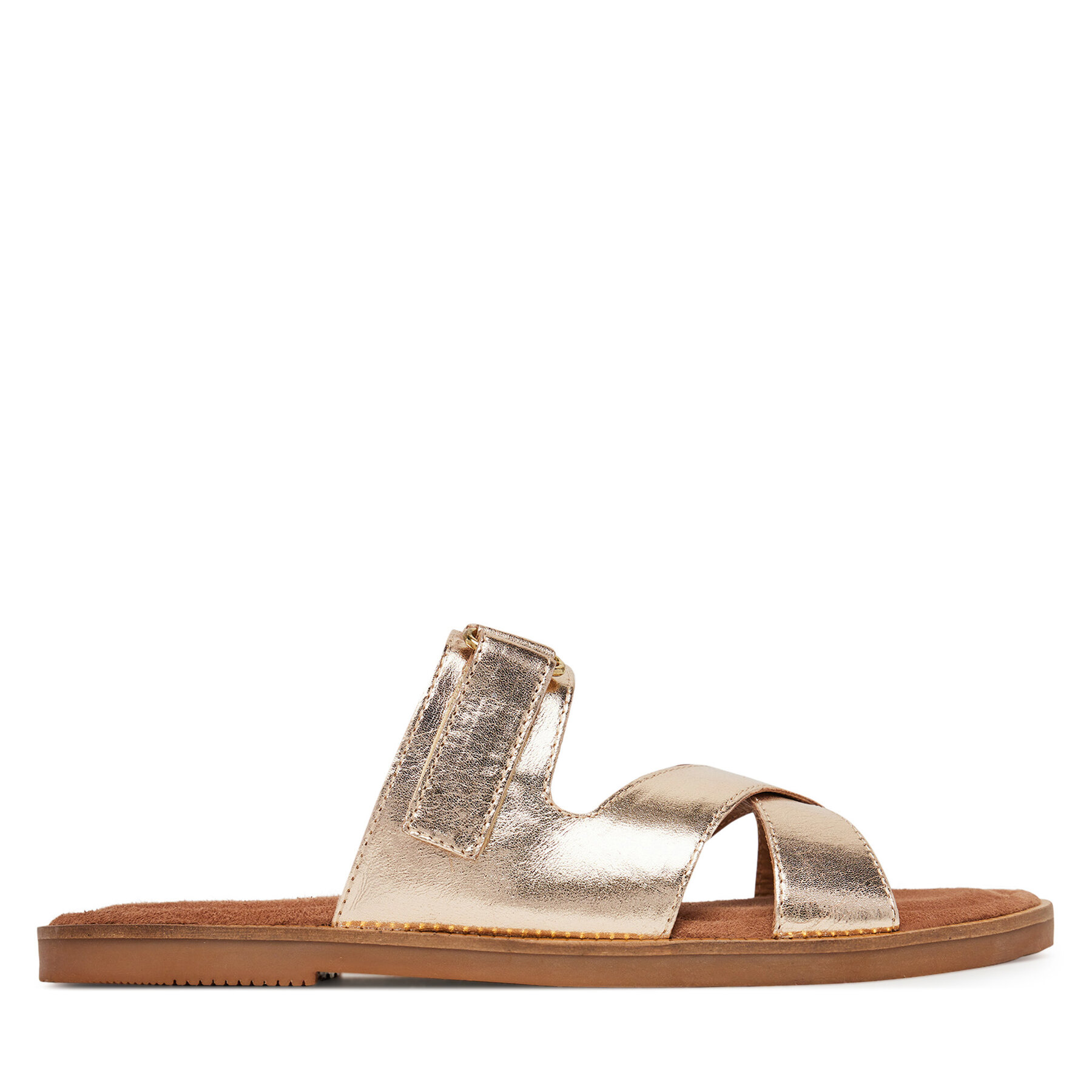 Şlapi Marco Tozzi 2-27109-44 Auriu