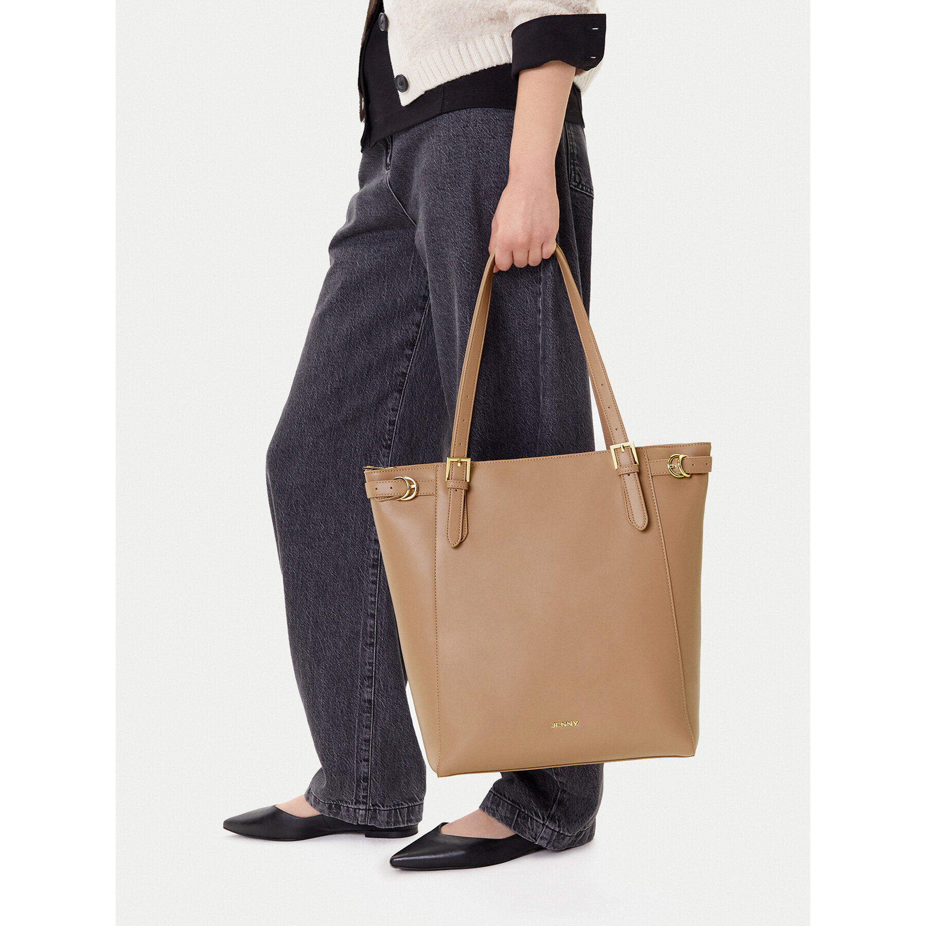 Дамска чанта JENNY C-JNY-M-020-08 Бежов